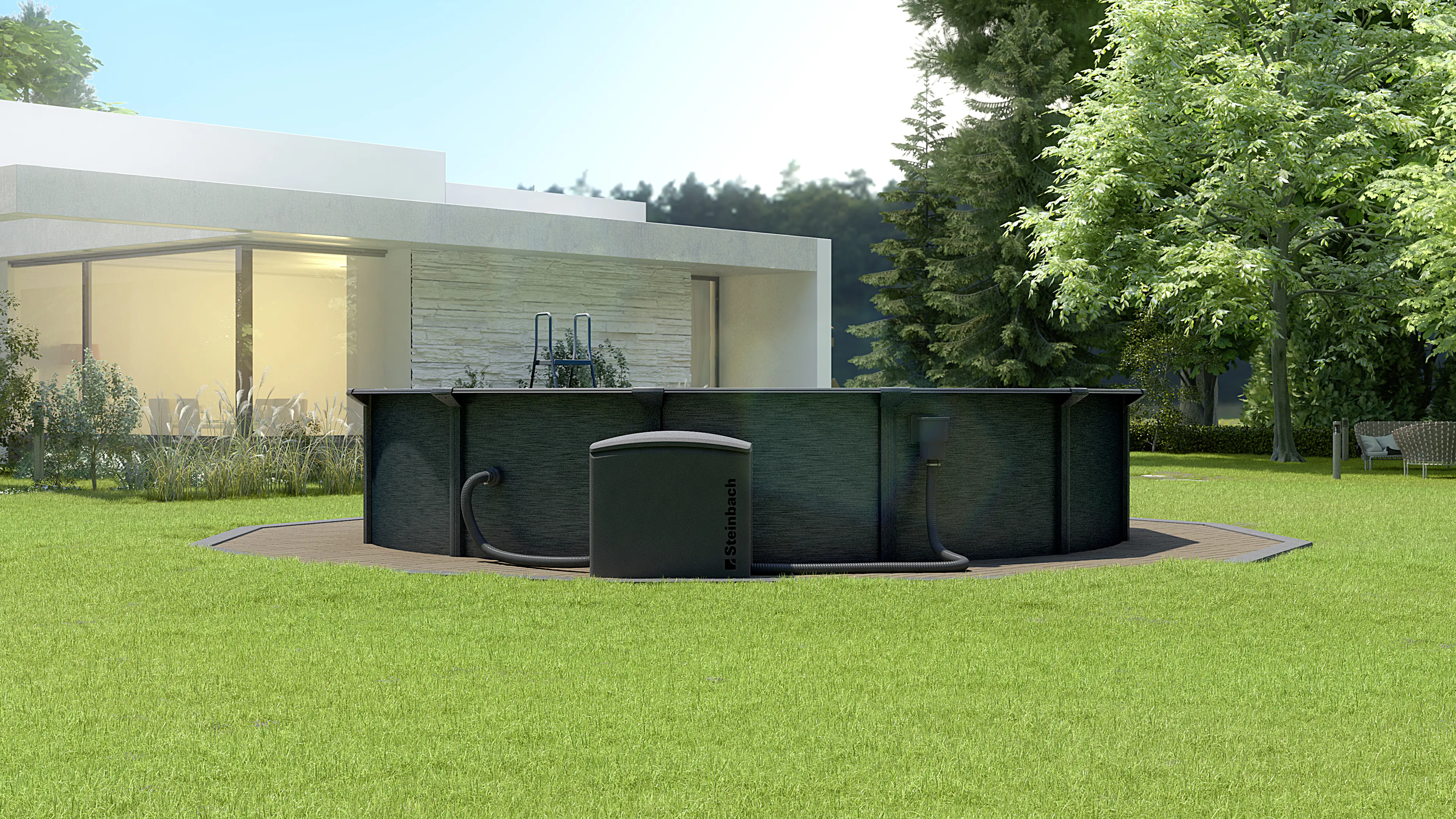 Steinbach Pool Technikbox 91 x 68 x 83 cm
