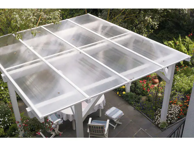 Gutta Polycarbonat-Doppelstegplatte 500 x 105 cm 10 mm klar