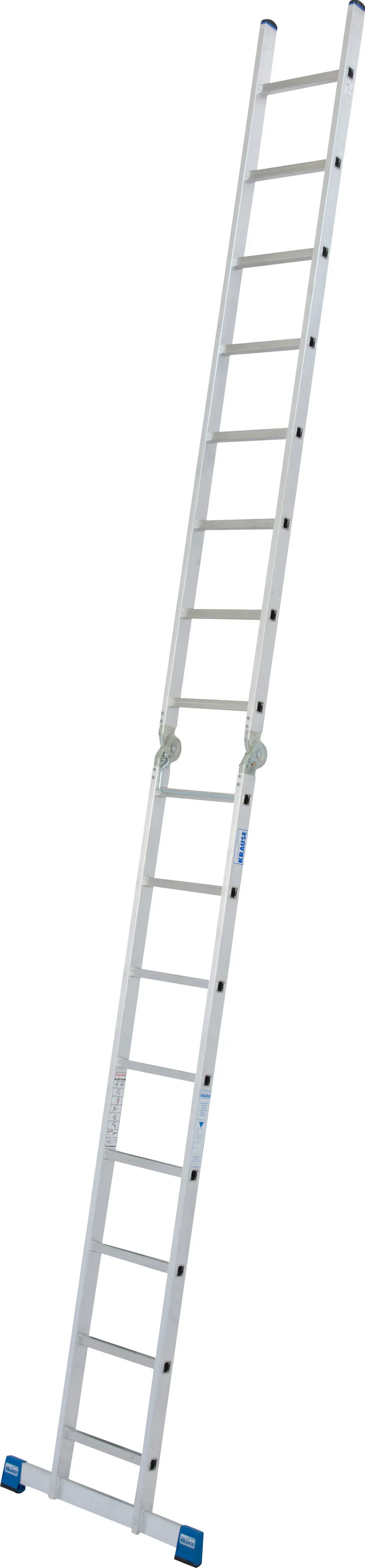Krause Aluminium-Gelenk-Doppelleiter STABILO 5,48 m