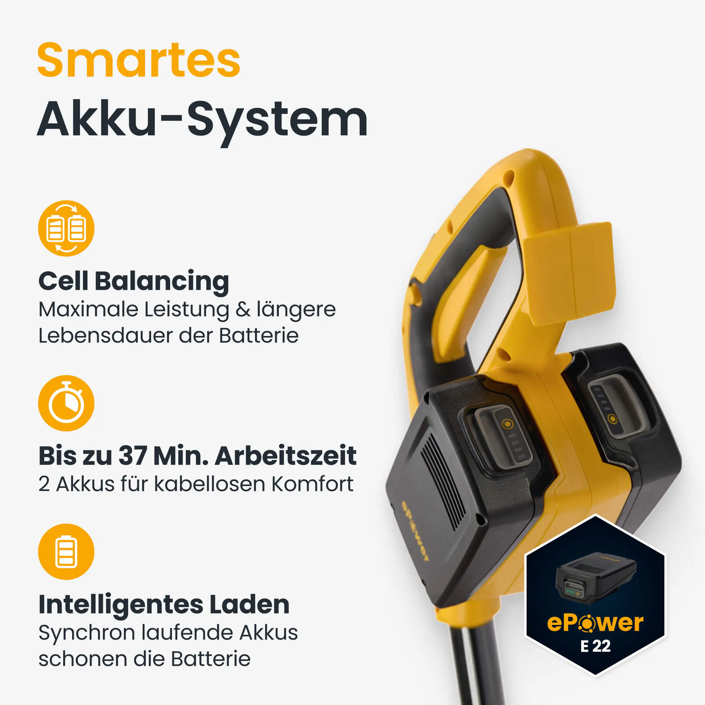 Stiga Akku-Trimmer GT 300e Set inkl. Akkus und Ladegerät