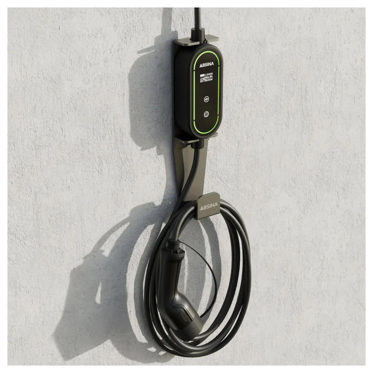Absina Wandhalterung für mobile Ladestation/Wallbox