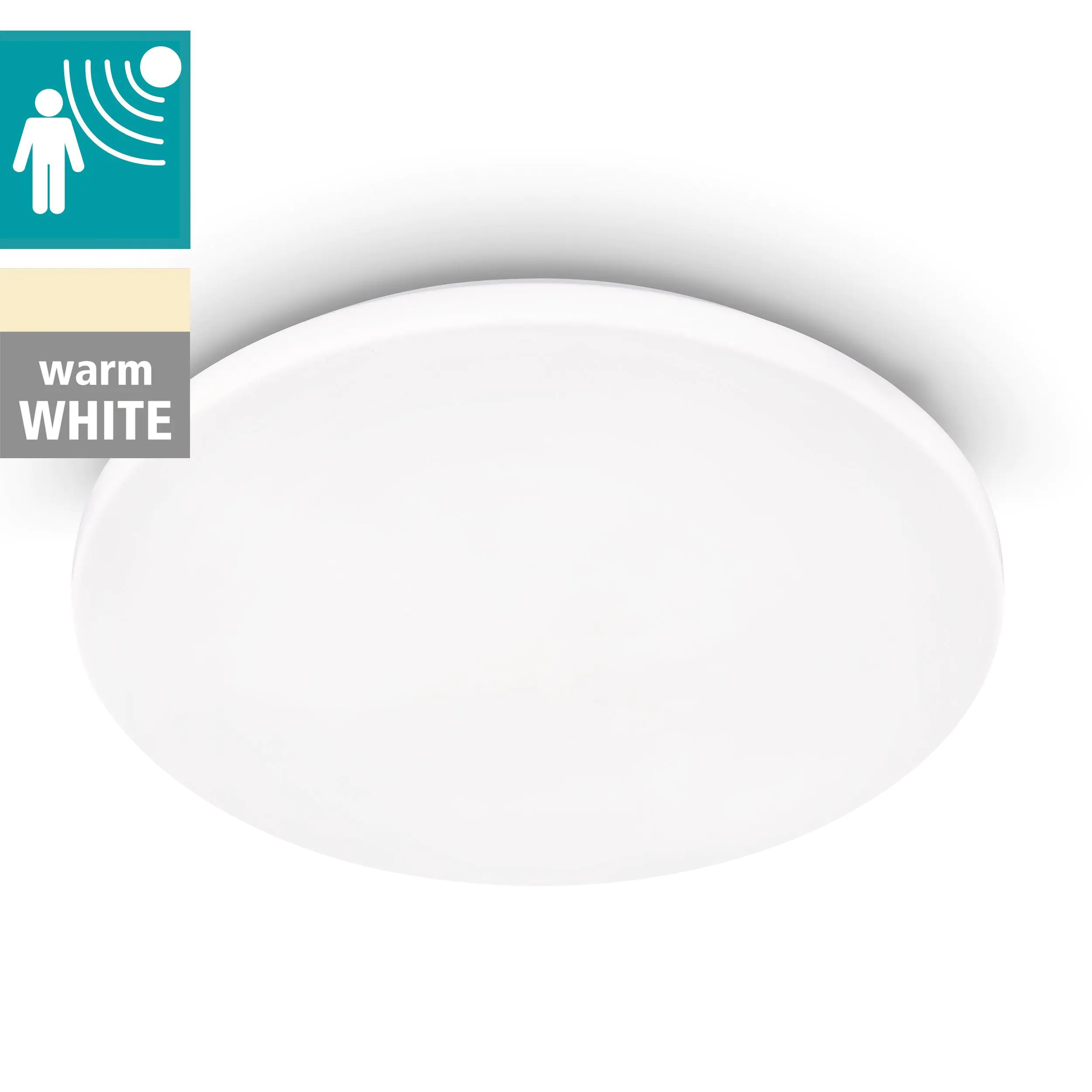 Eglo LED Deckenleuchte Frania-M weiß Ø 33 cm mit Sensor