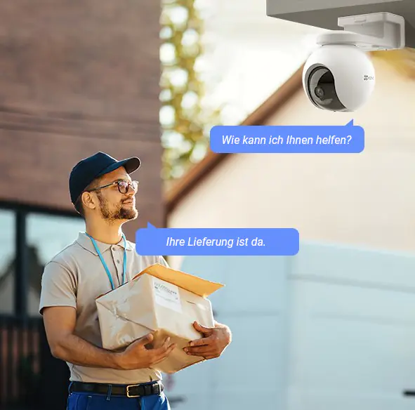 Ezviz Wlan Outdoor-Akku-Überwachungskamera HB8 360°