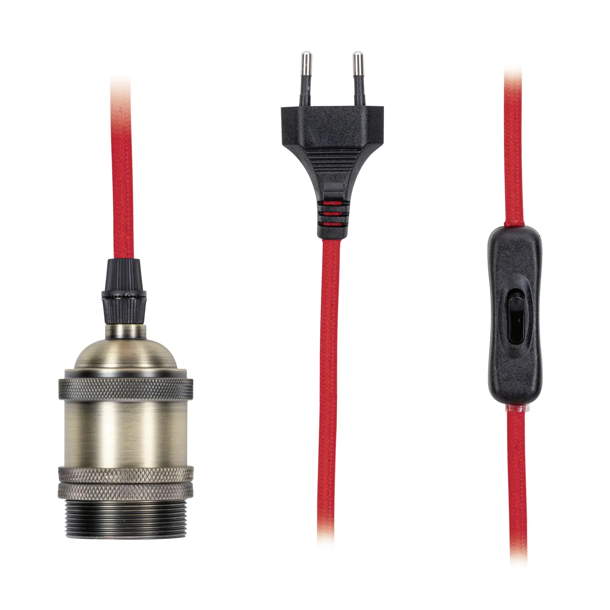 Paulmann Neordic Pendelleuchte Eldar rot-brüniert 4 cm E27 20 W dimmbar