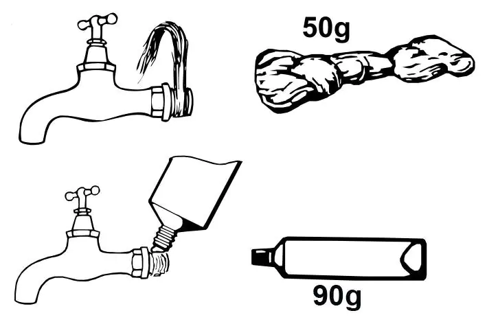 Cornat Dichtungsflachs-Set