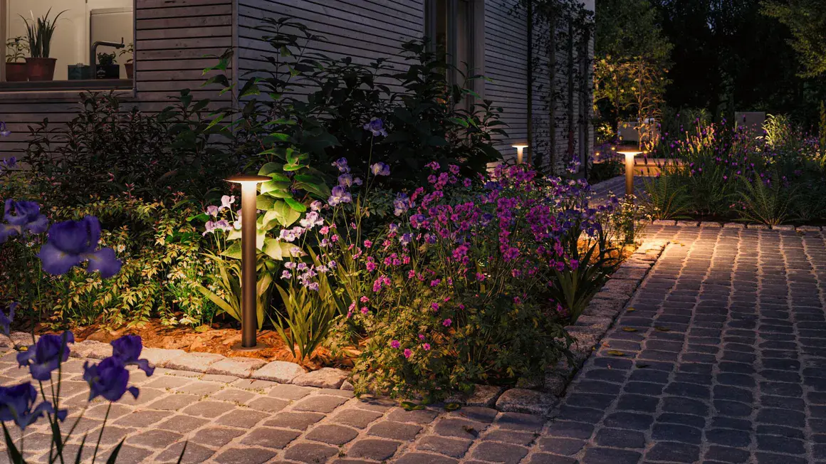 Paulmann LED-Gartenleuchte ZigBee anthrazit dimmbar