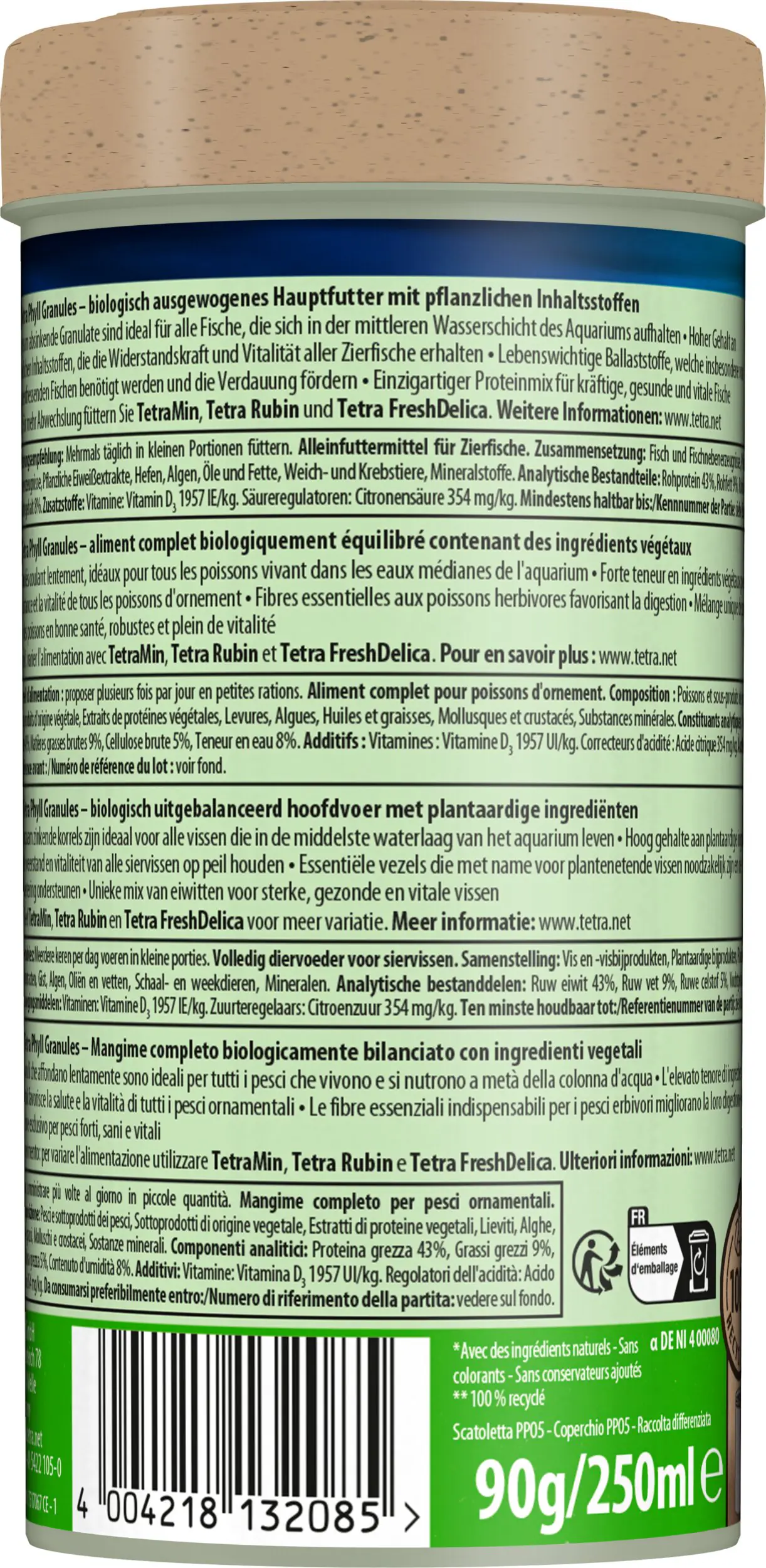 Tetra Fischfutter Phyll Granules 1 L
