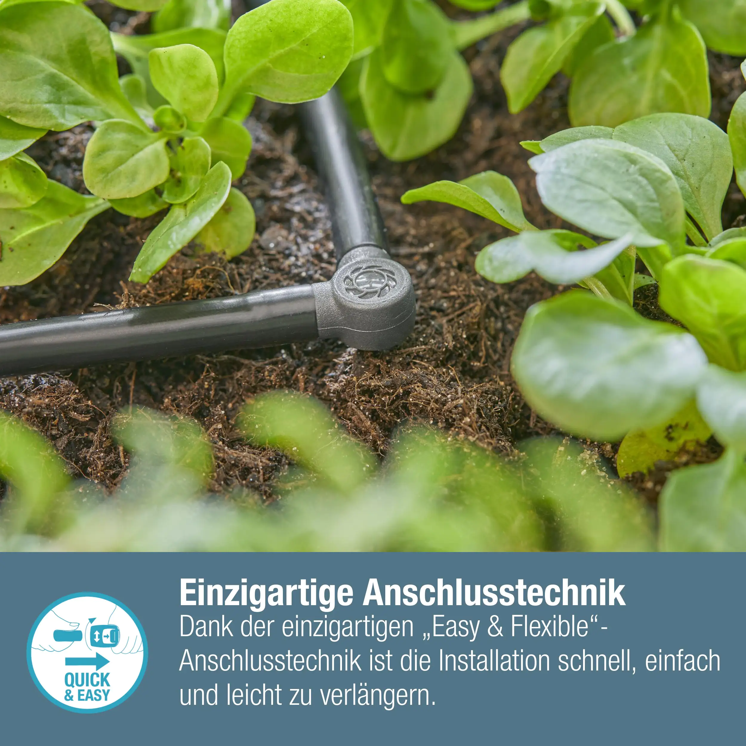 Gardena L-Stück, 4,6 mm (3/16")