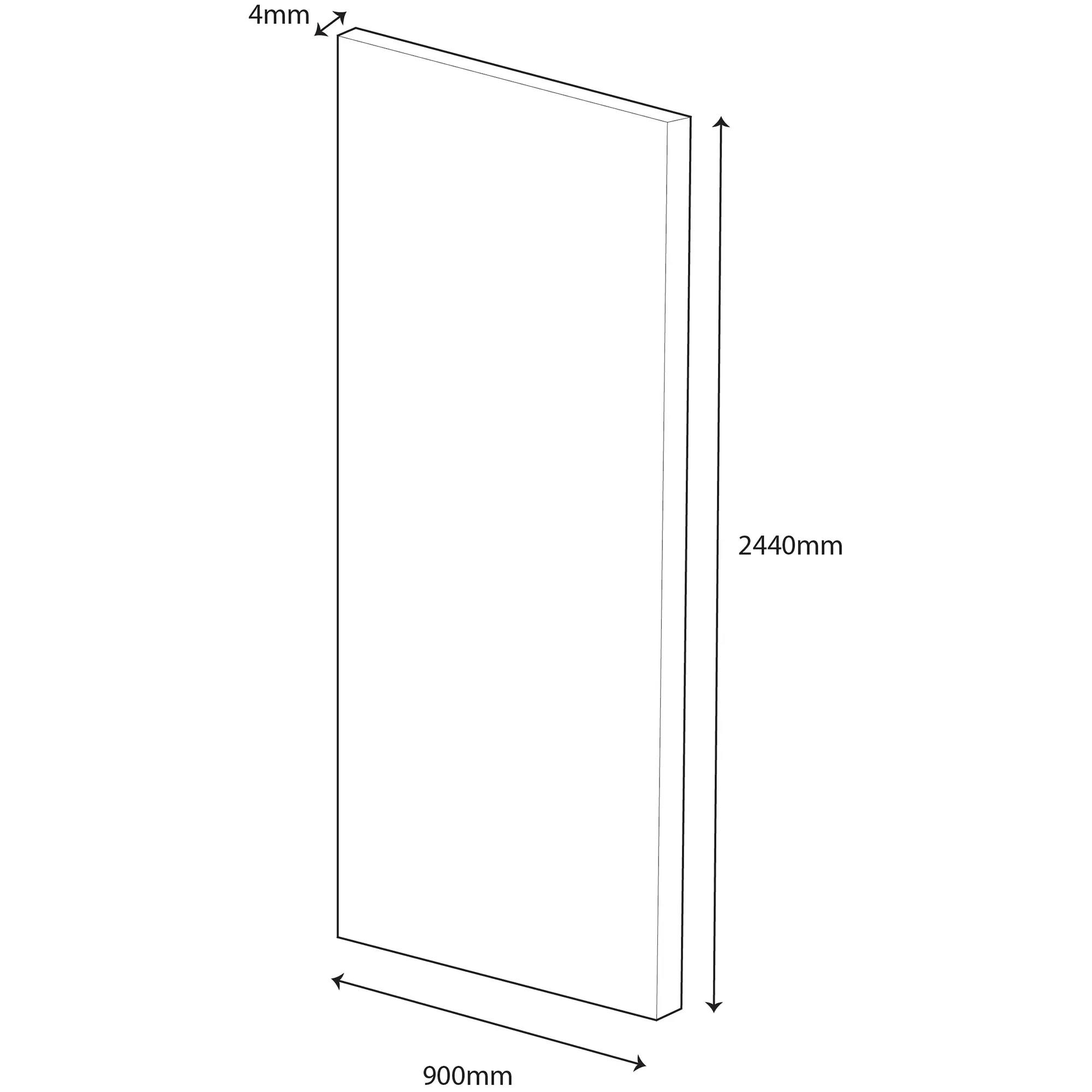 Wetwall Alloy Wandpaneel  Deep Blue Sea/Smoked Rose 90 x 244 cm