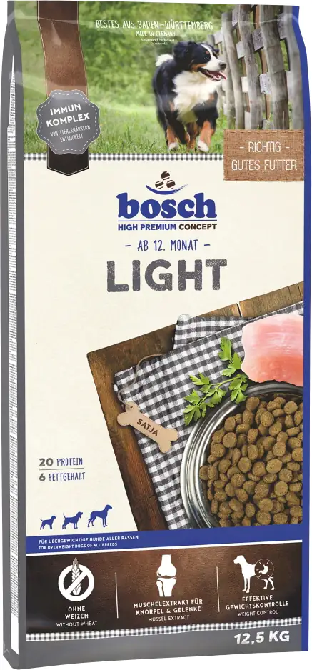 Bosch Hundetrockenfutter Adult Light 12,5 kg Geflügel 