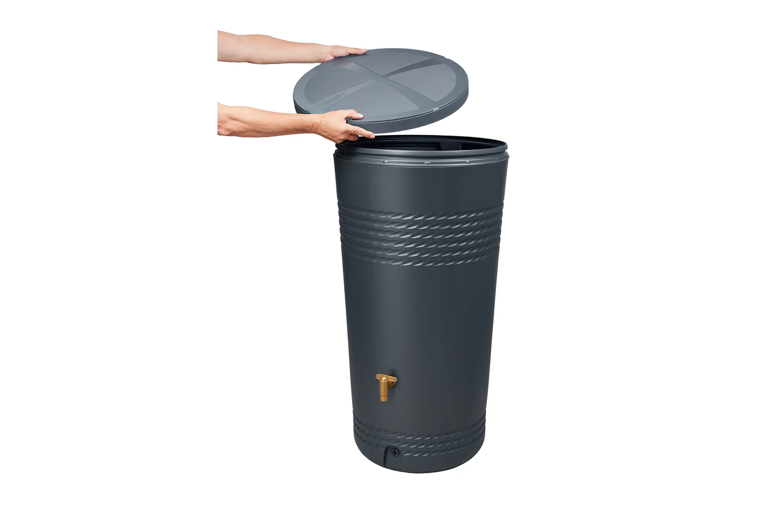 Garantia Regenspeicher Milo Komplett-Set 230 L graphite grey