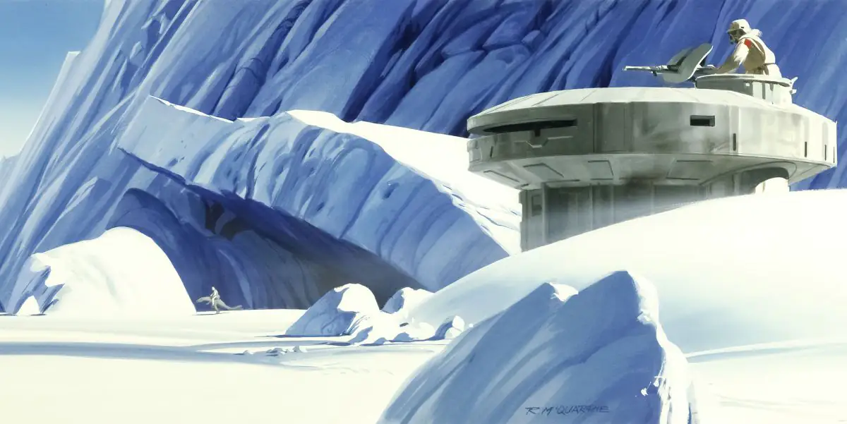 Komar Vlies Fototapete Star Wars Classic Geheimbasis 500 x 250 cm 