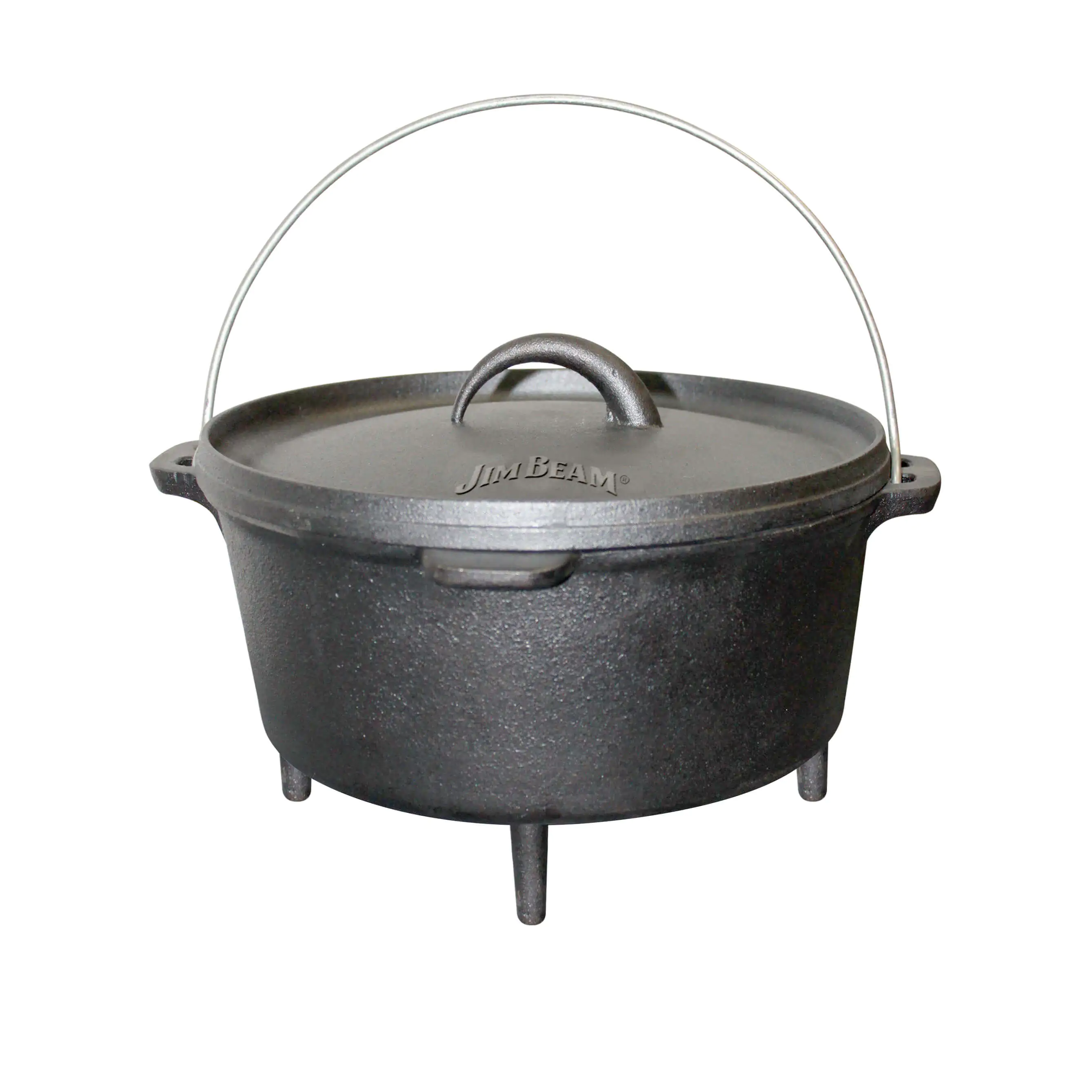 Jim Beam Koch Set gusseisern 9-teilig, in Holztruhe