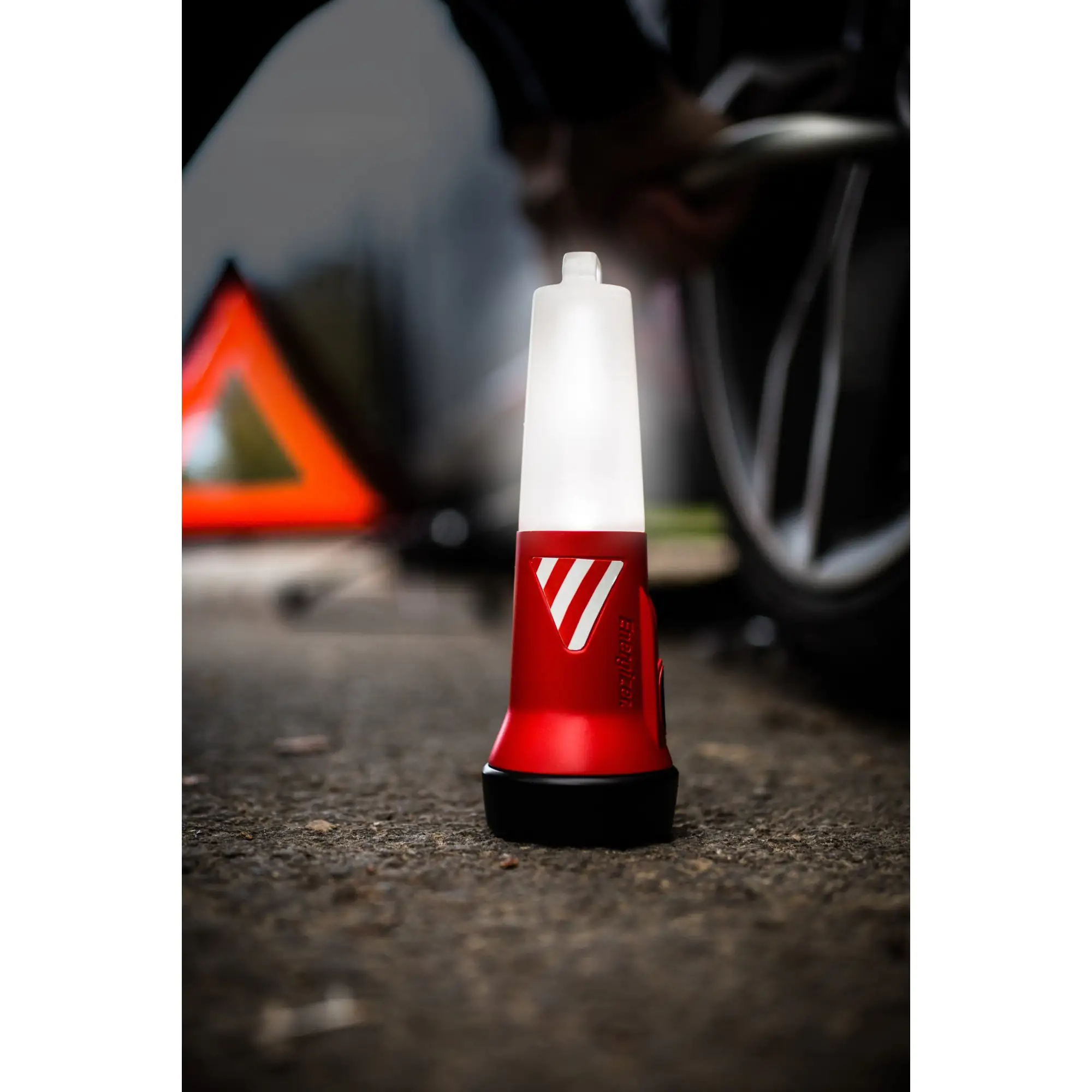 Energizer Outdoor Taschenlampe 2 in 1 Lantern weiß, rot