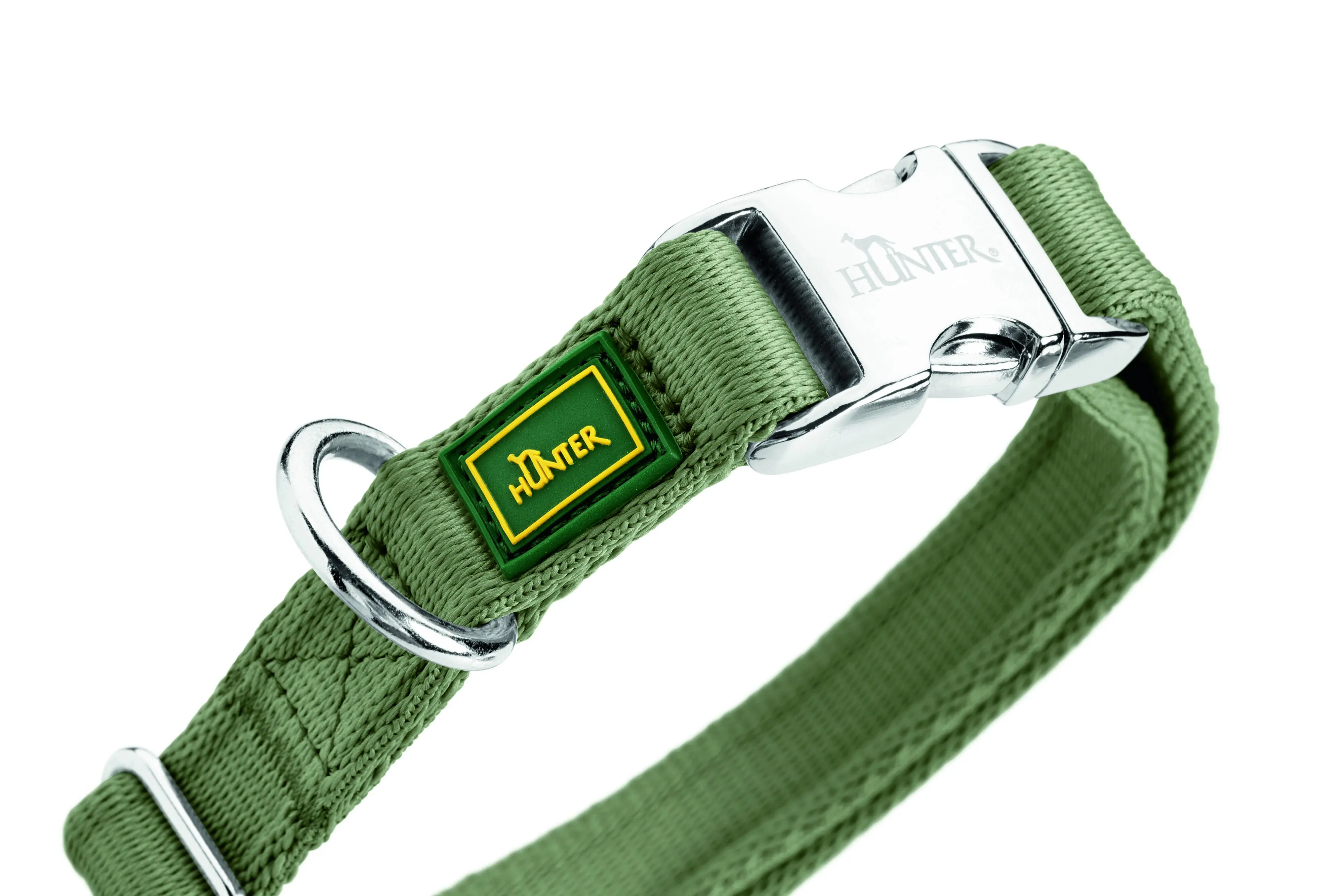 Hunter Hundehalsband Inari Alu-Strong L lindgrün