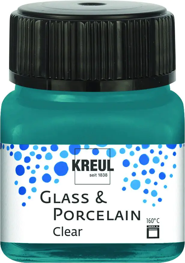 Kreul Glass & Porcelain Clear türkis 20 ml