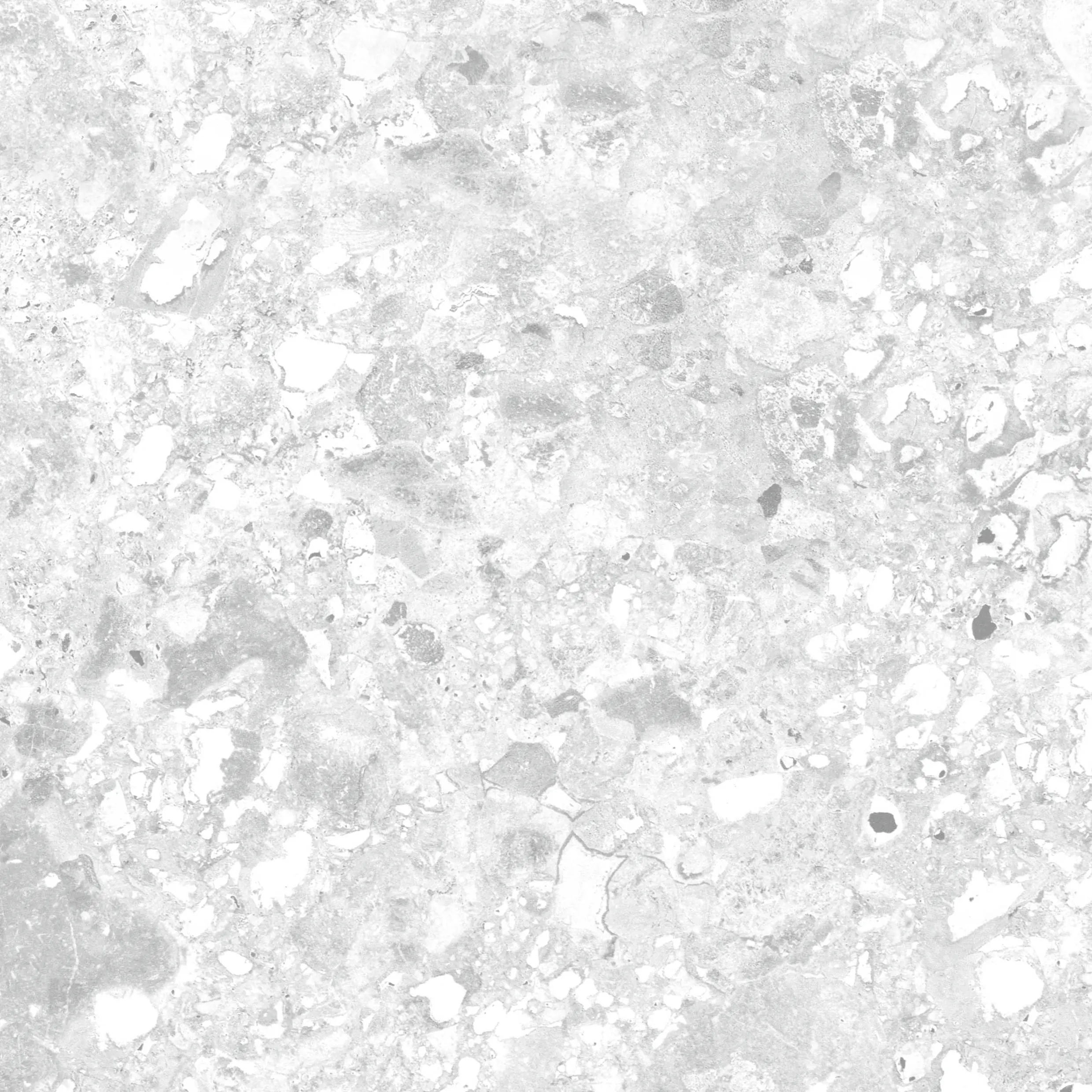 Wetwall Elite Wandpaneel  Terrazzo White 120 x 242 cm mit abgerundeter Abschlusskante