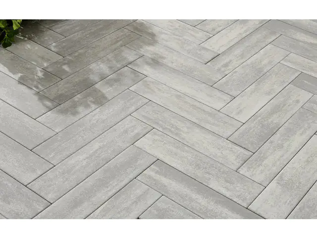 Kann Terrassenplatte Rayon 80 x 20 x 7,5 cm grau-alpin