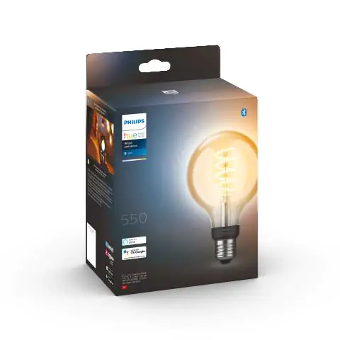 Philips Hue LED Leuchtmittel White Ambiance E27 7 W Globe