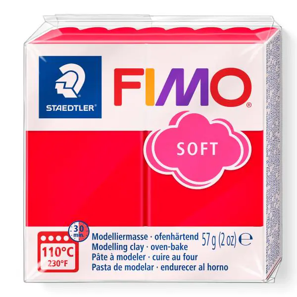 Fimo Soft indischrot 57 Gramm
