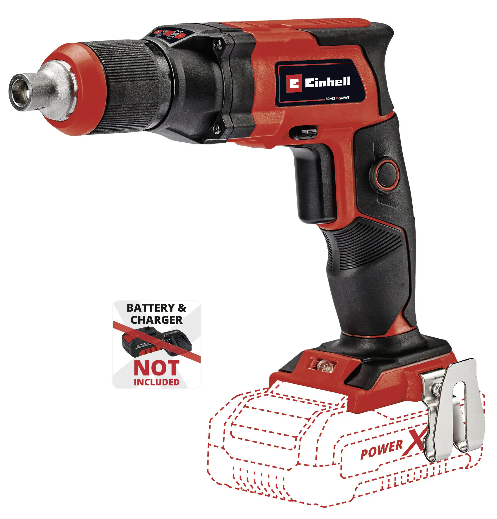 Einhell Akku-Trockenbauschrauber TE-DY 18 Li Solo 18 V