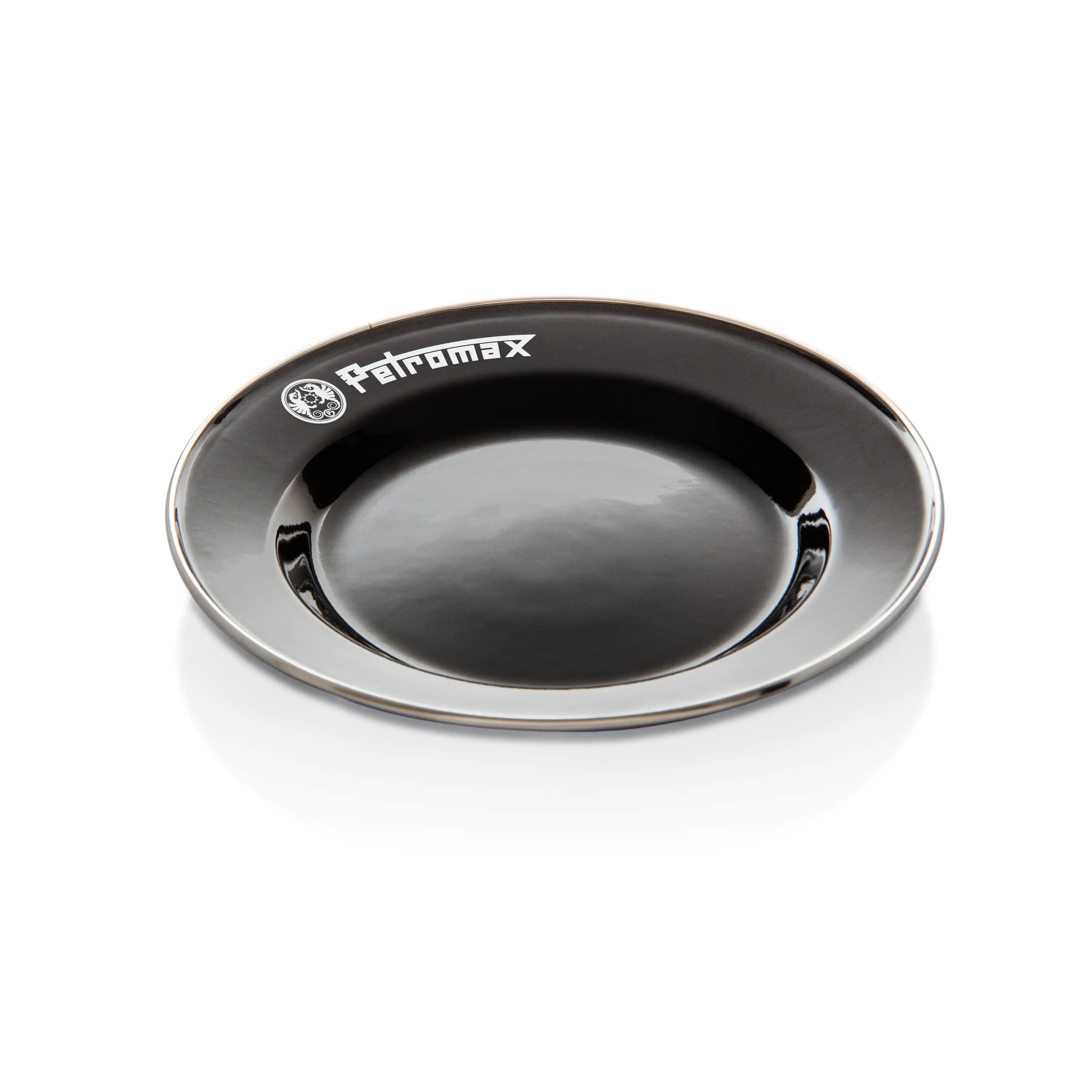 Petromax Teller Emaille 2er Set 22 cm schwarz