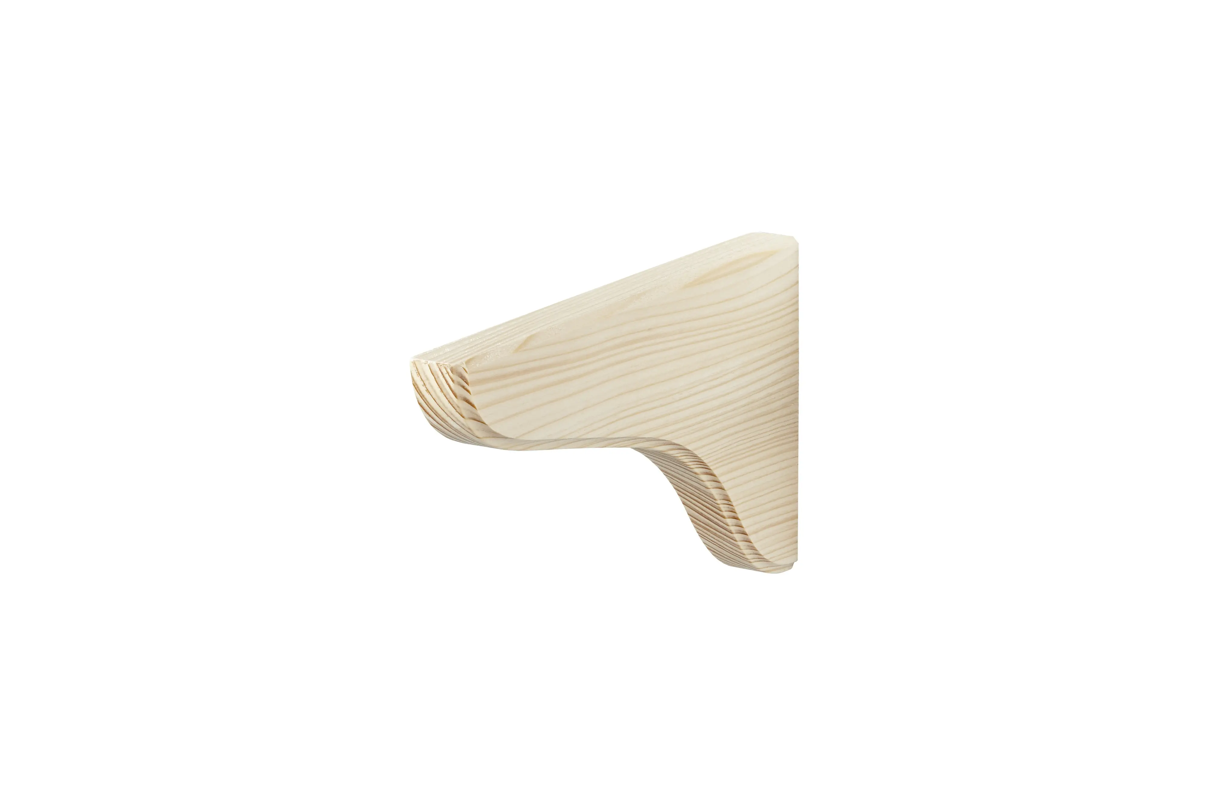 Dolle Konsole Holz Basic, Fichte roh, für 20er Regalboden
