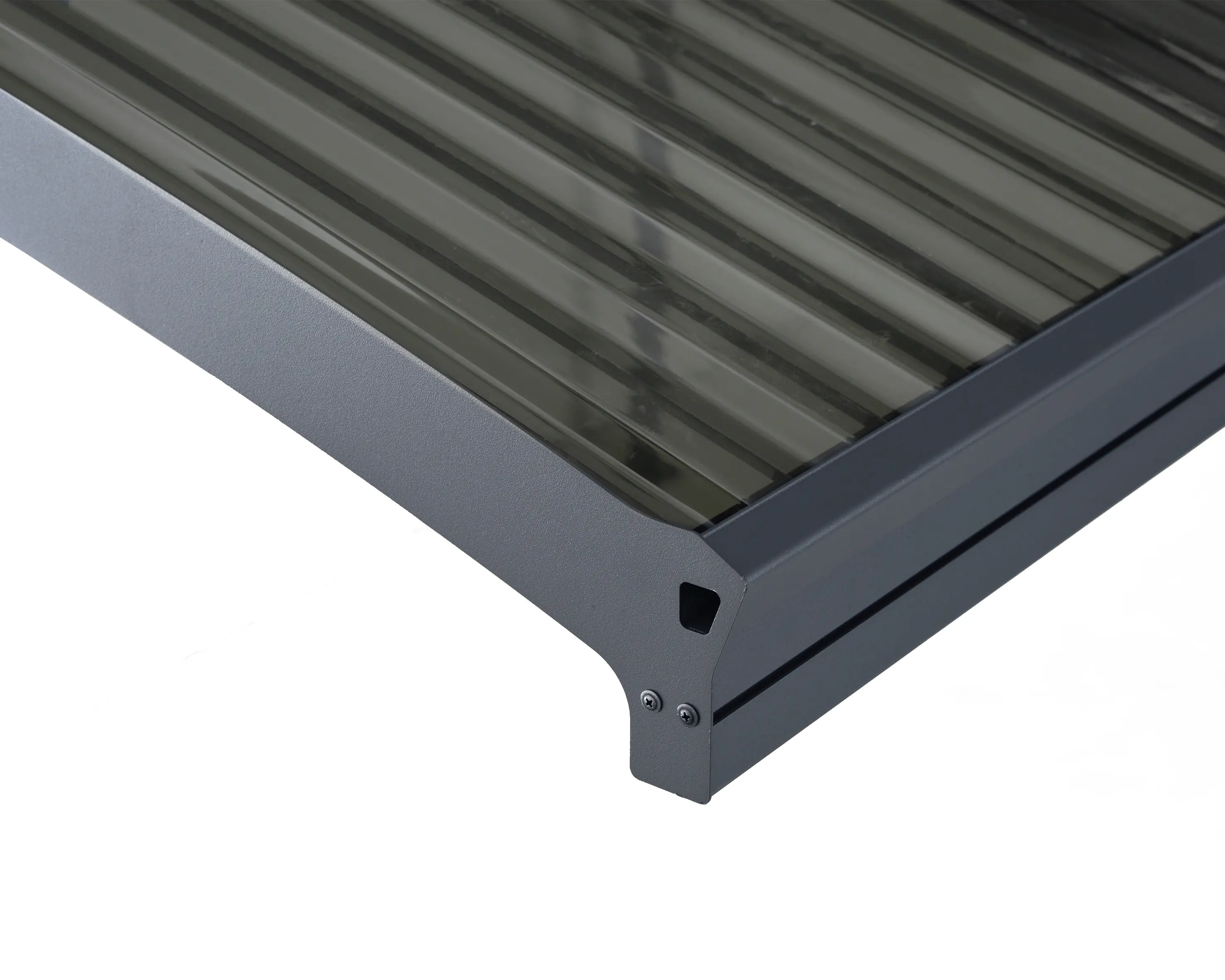 Canopia Carport Atlas 5000  Grau Alu 288 x 495 cm