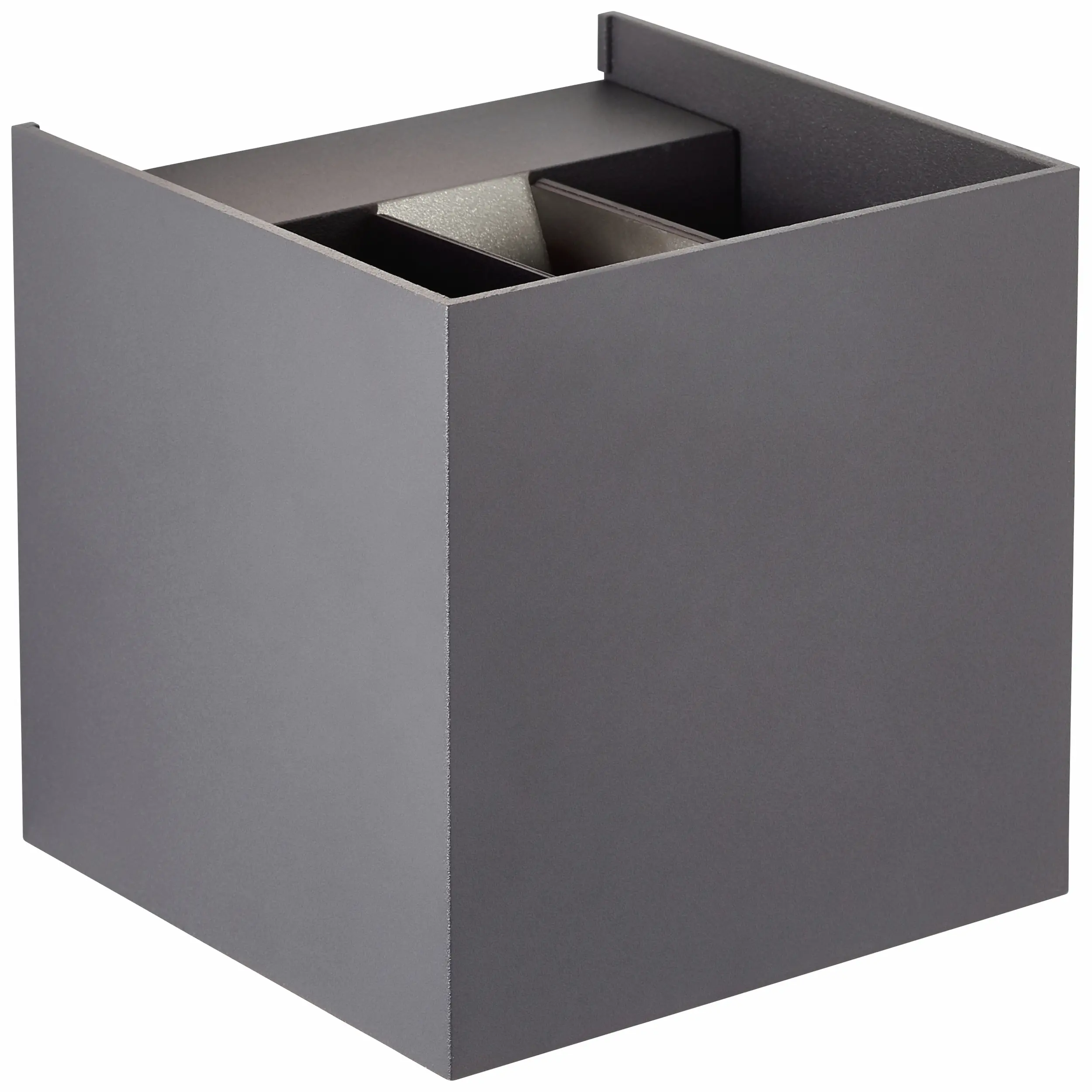 Brilliant LED Außen-Wandleuchte Hilly metall 6,5 W Up- & Downlight