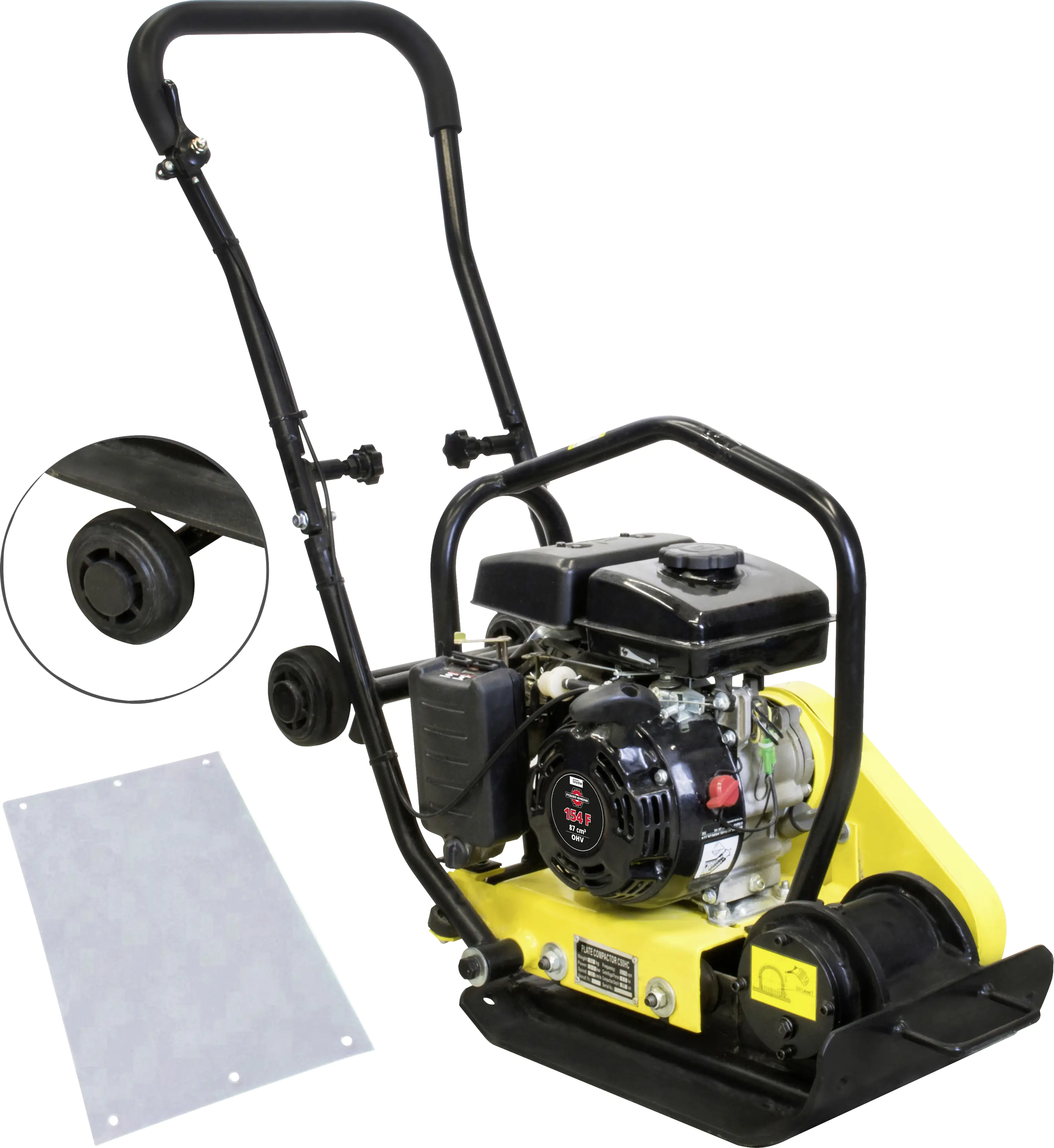 Güde Rüttelplatte GRP 50 4-Takt 1,5 kW 2,0 PS Benzin