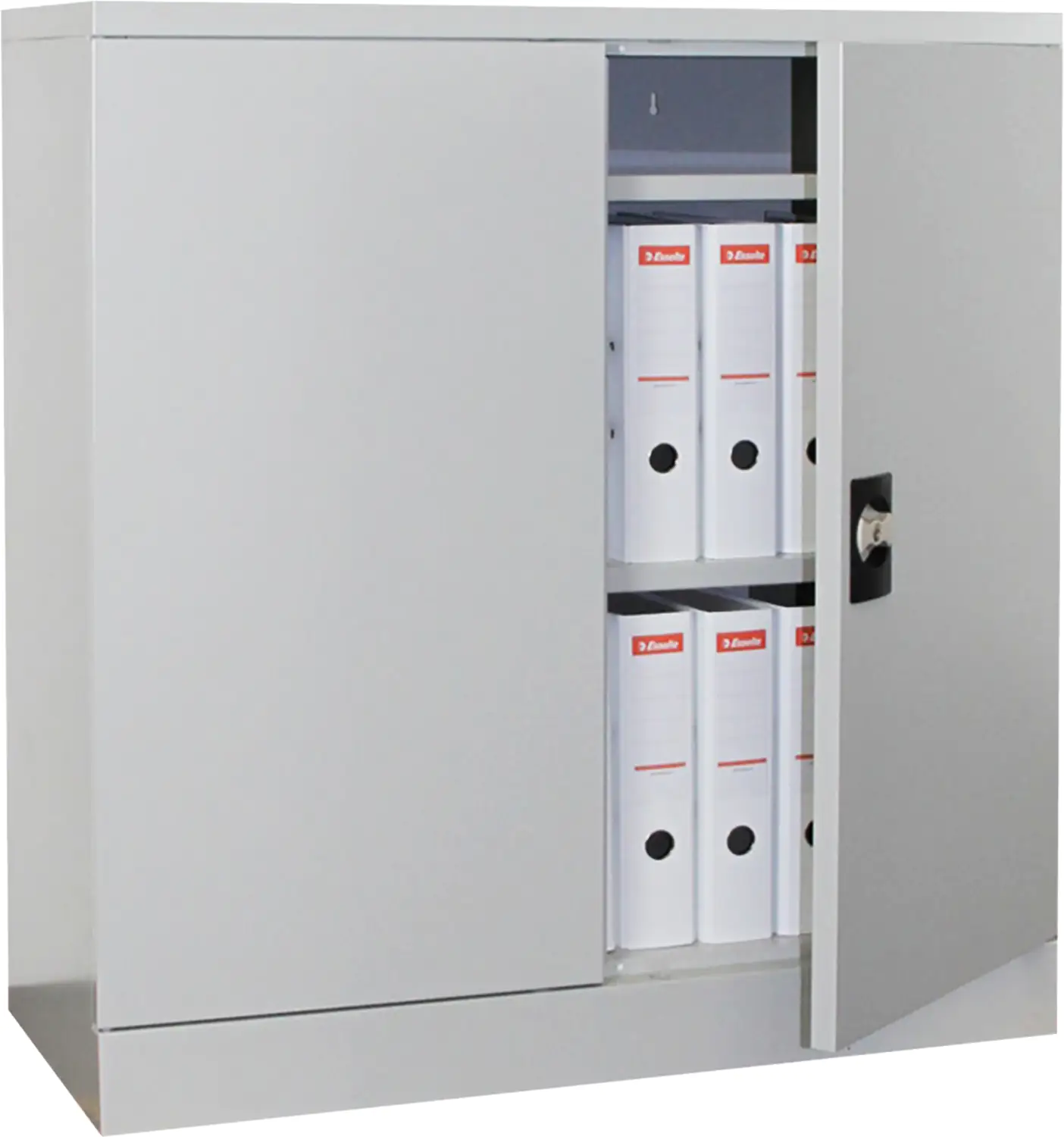 Inofec Metallschrank 100 x 92 x 42 cm Belastbarkeit ca. 100 kg 