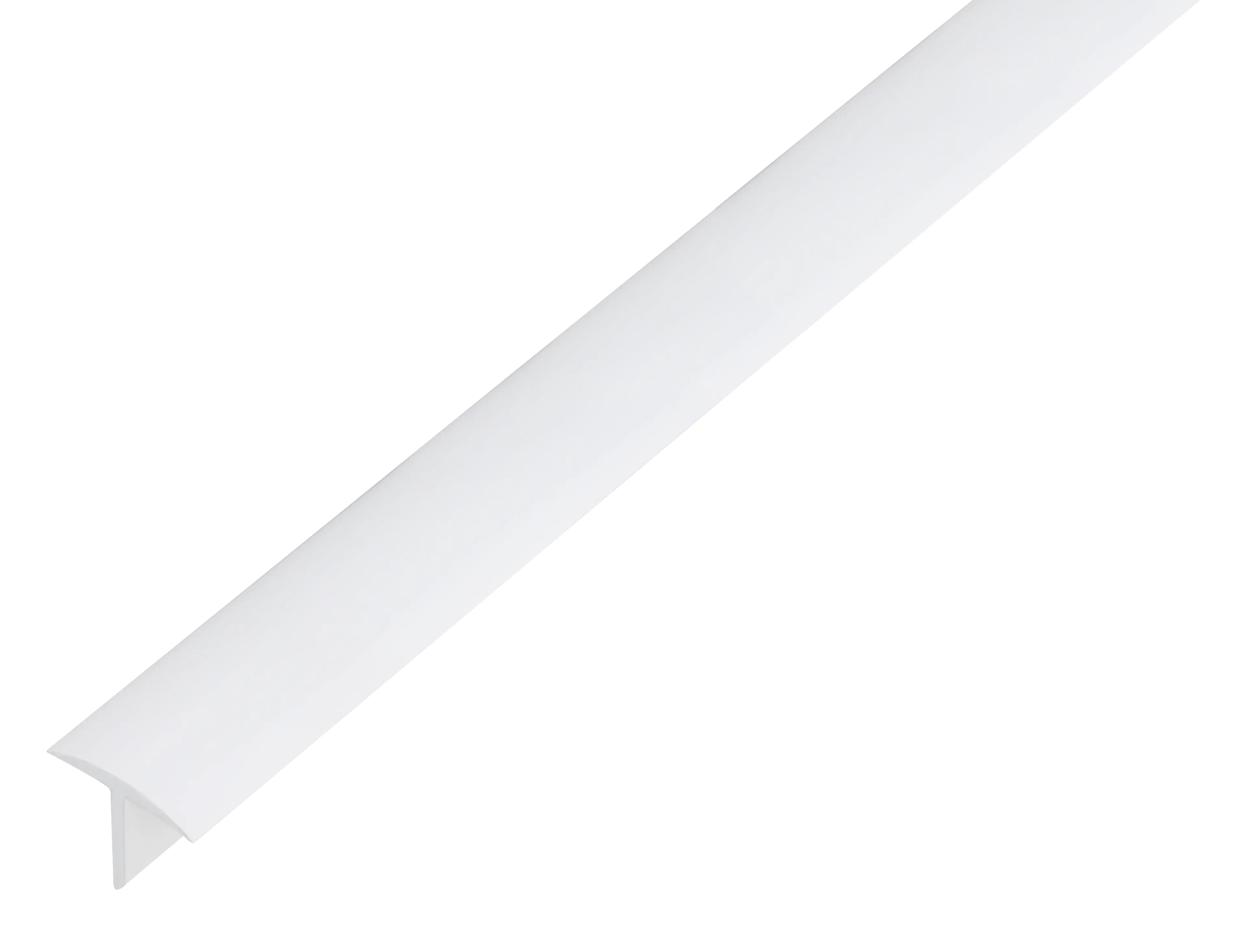 Alberts T-Profil Kunststoff weiß 25 x 18 mm x 1 m