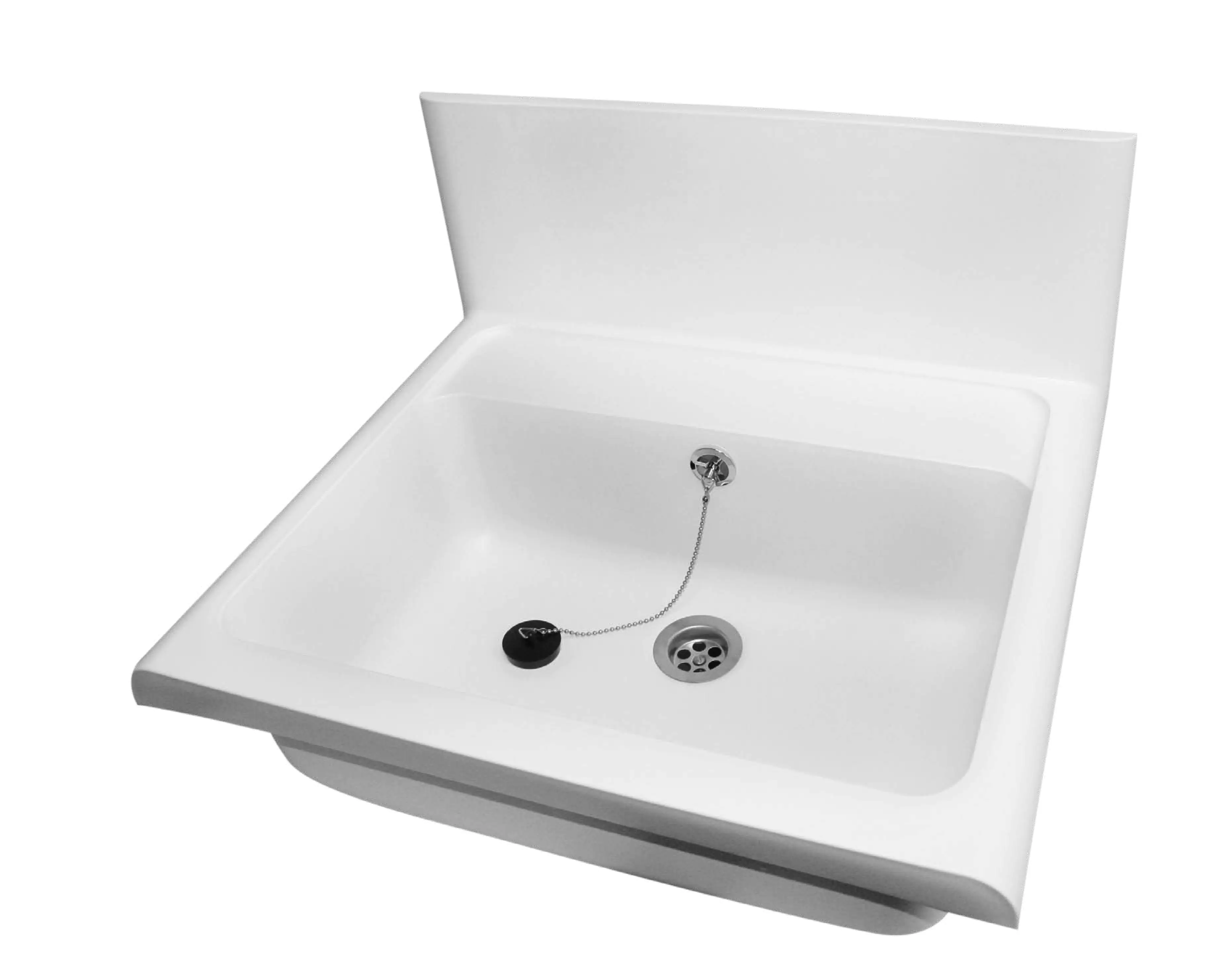 Ausgussbecken Compact 55 cm, weiß