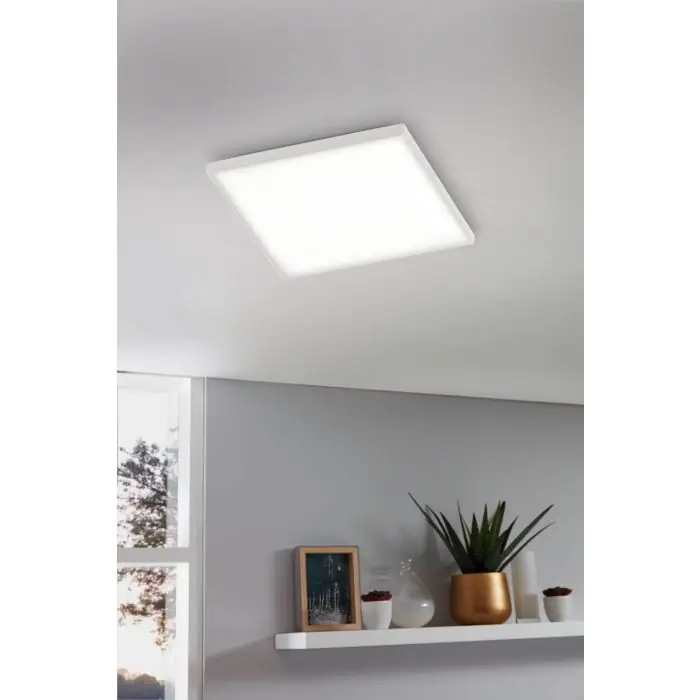 Eglo LED Deckenleuchte Calemar neutralweiß 28,7 x 28,7cm