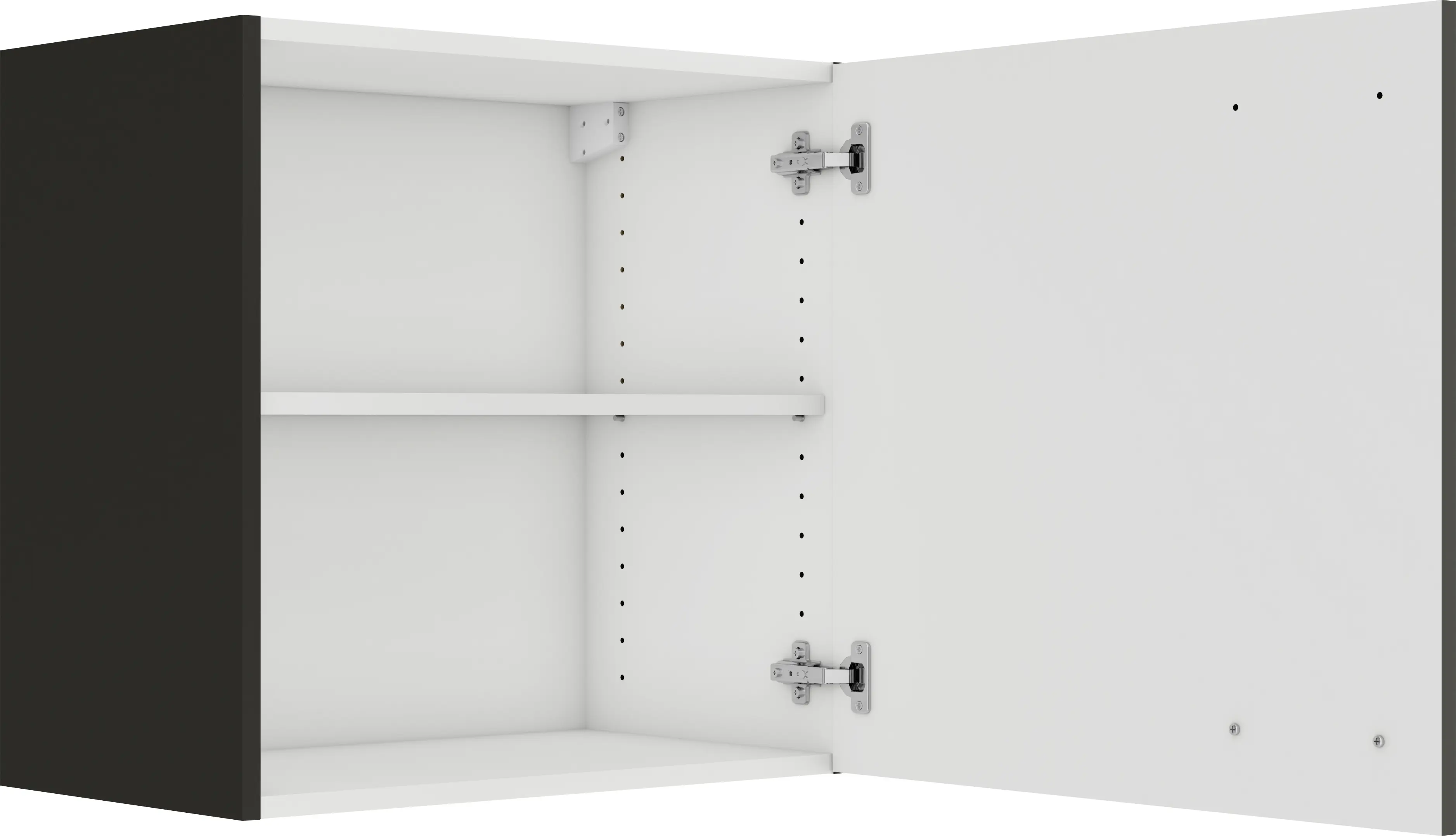 Optifit Oberschrank Madrid 420 anthrazit matt 60 cm 