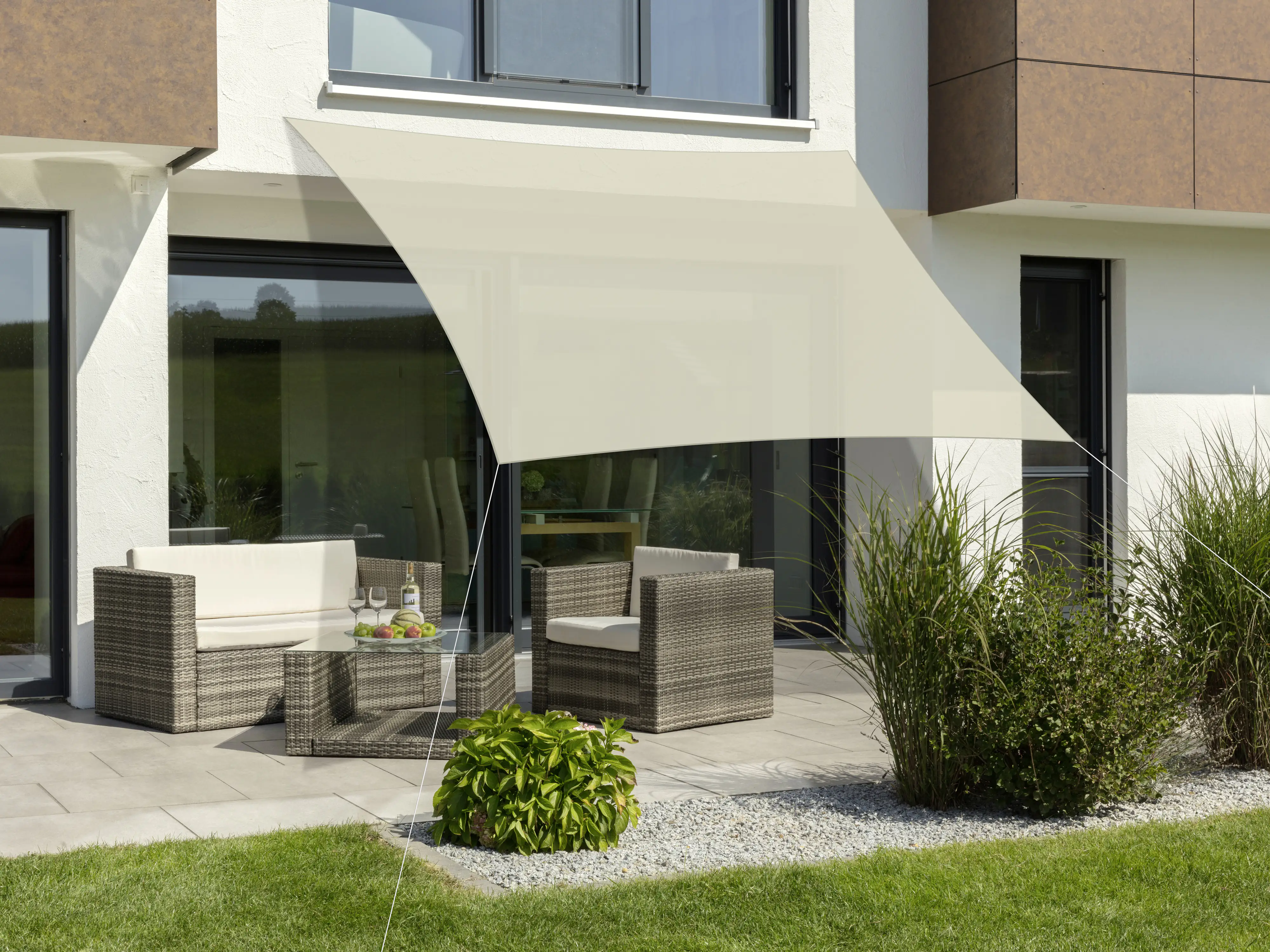 Schneider Sonnensegel Teneriffa natur 360 x 360 cm