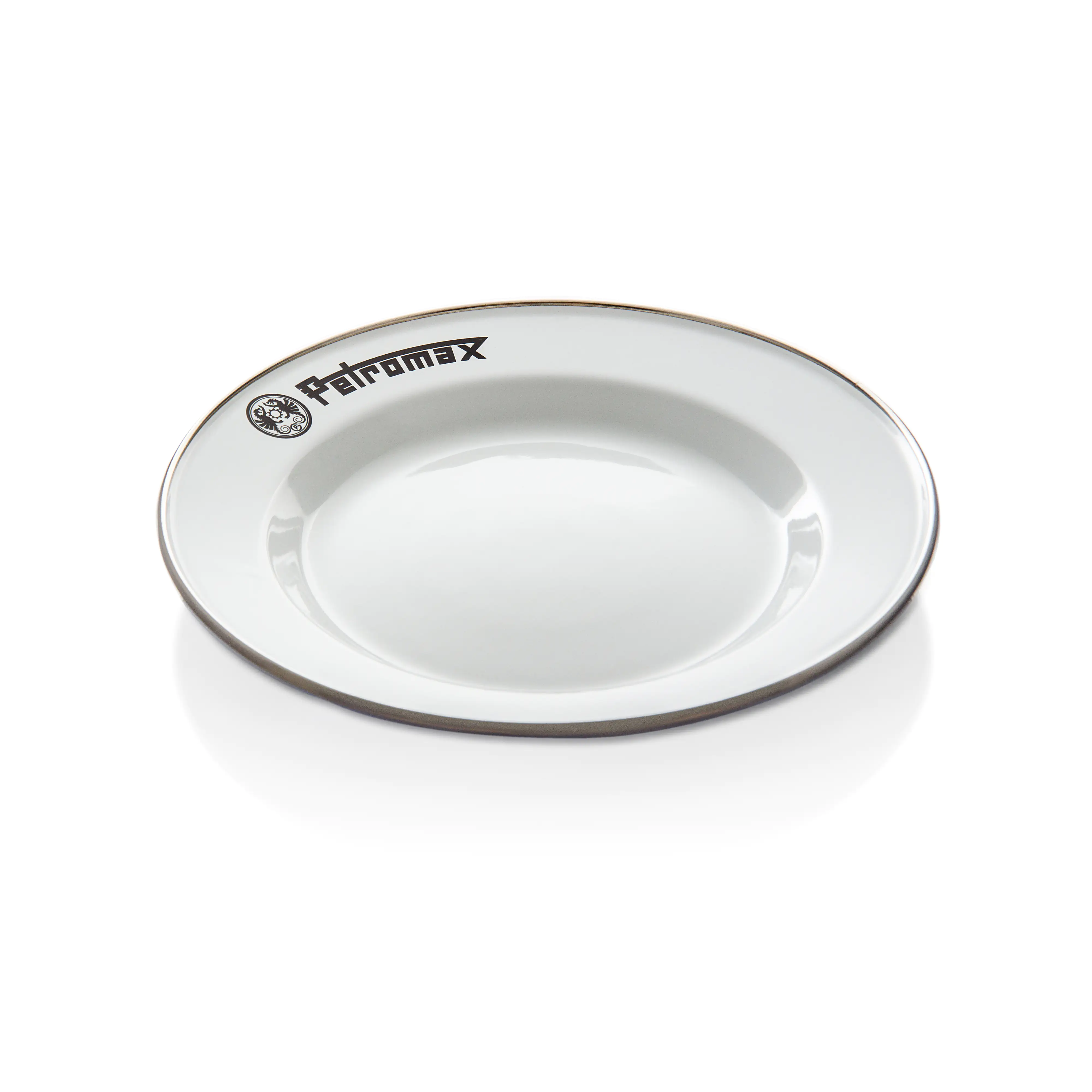 Petromax Teller Emaille 2er Set 22 cm weiss