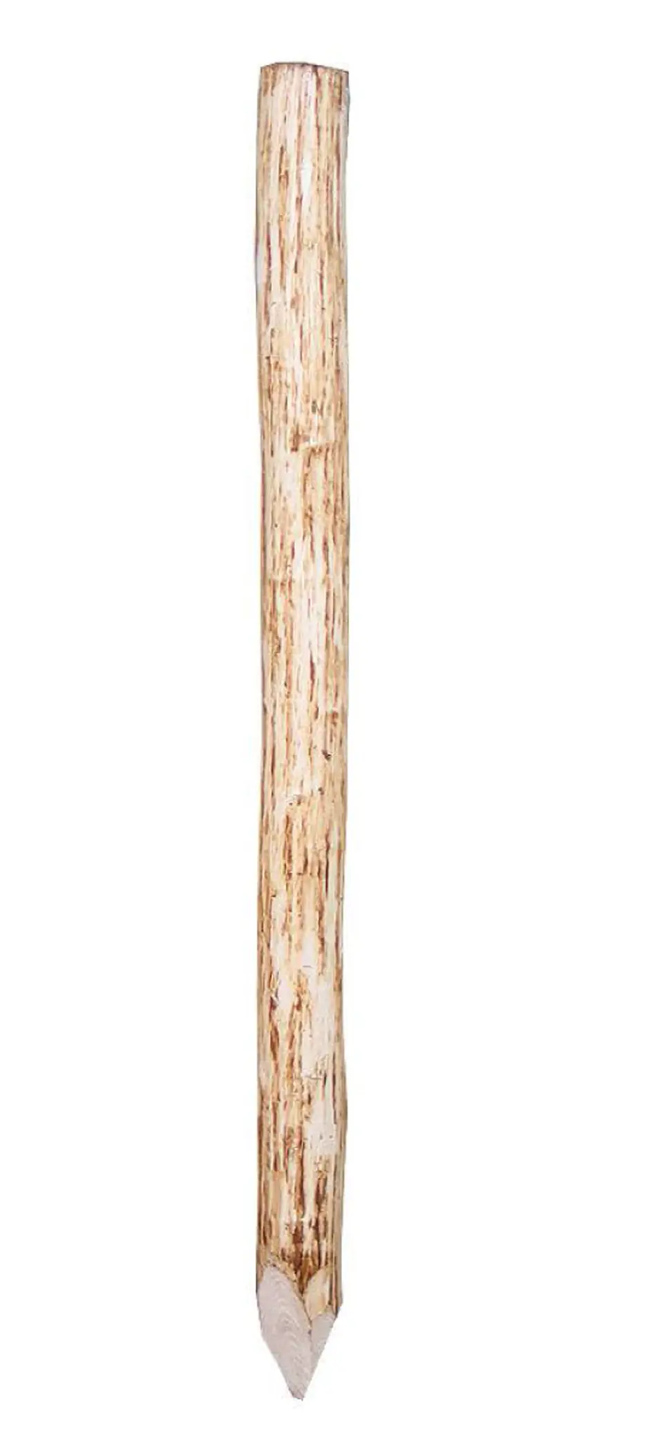 Floraworld Zaunpfosten Natur Haselnuss 150 cm natur