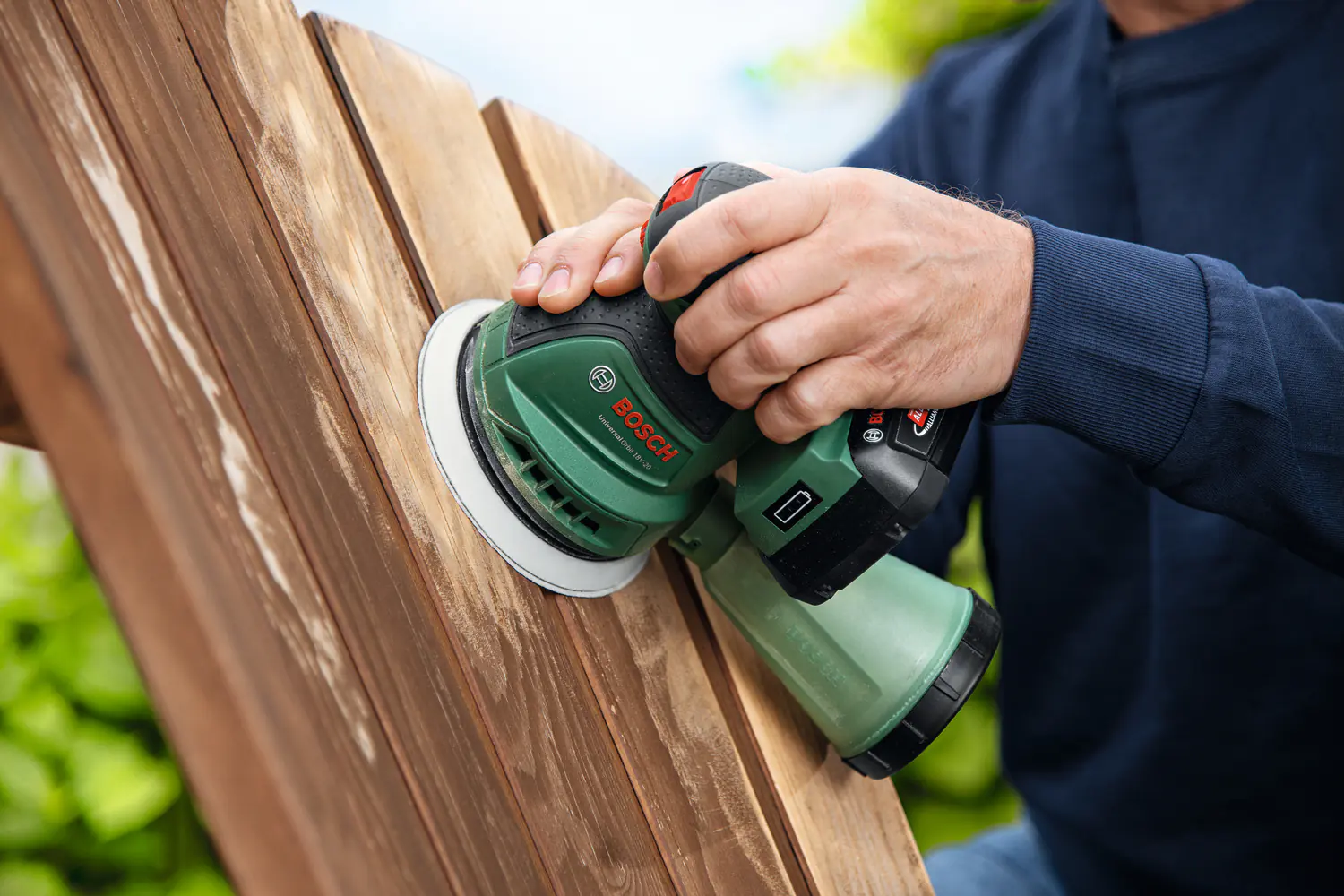 Bosch Akku-Exzenterschleifer UniversalOrbit 18V-20  Solo