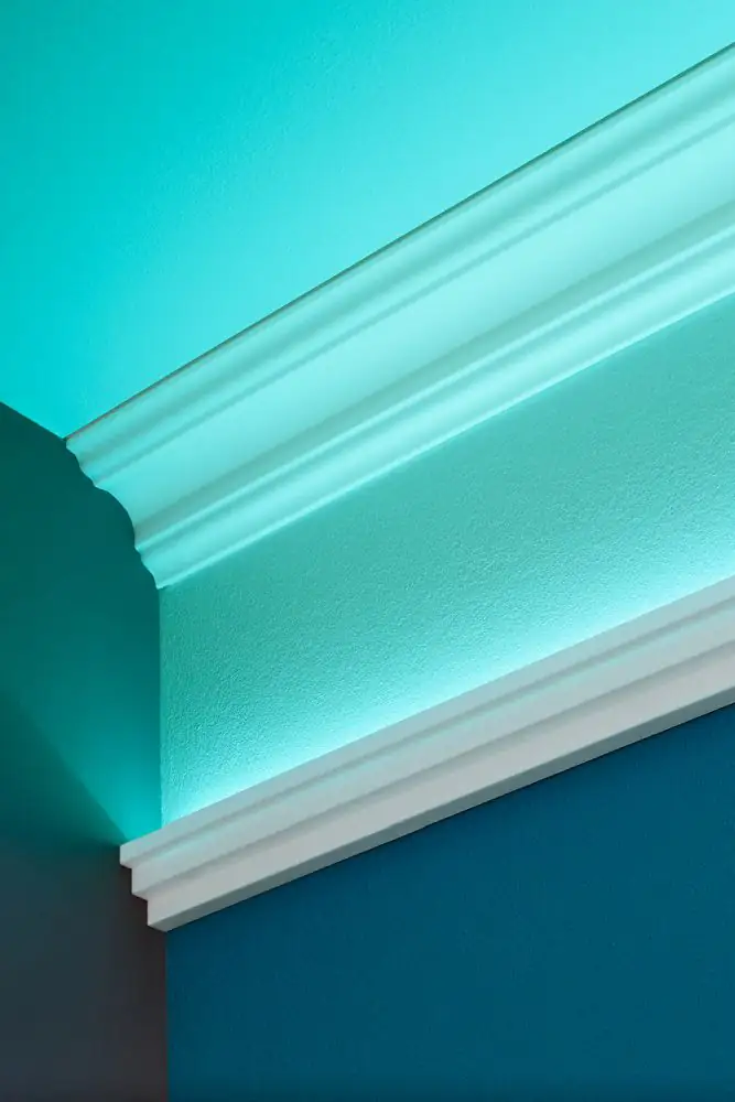 Decosa Lichtleiste Kristine, 2 m x 38 mm x 48 mm
