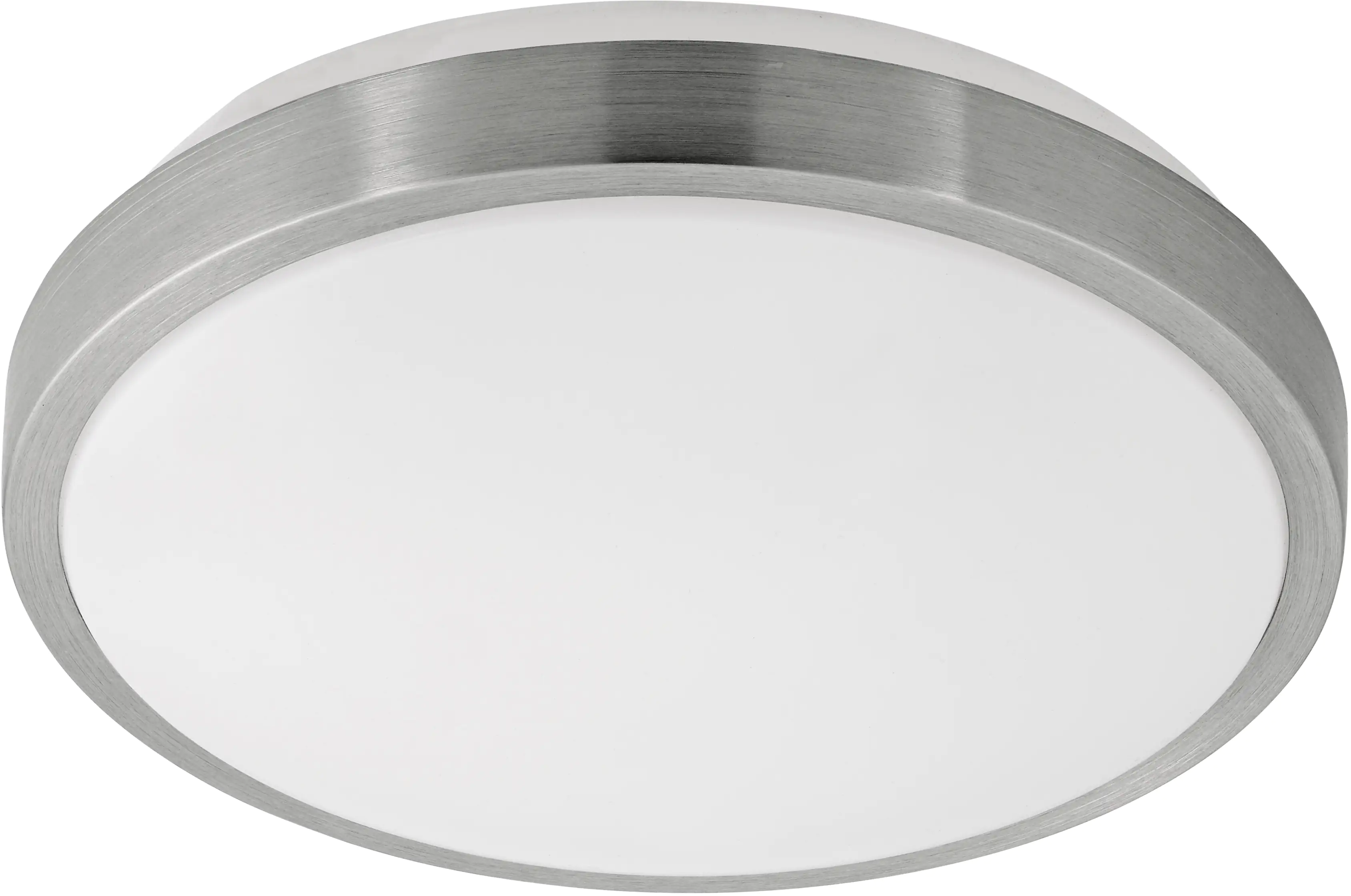 Eglo LED Deckenleuchte Competa 1 nickel-matt Ø 24,5 cm 22 W, warmweiß