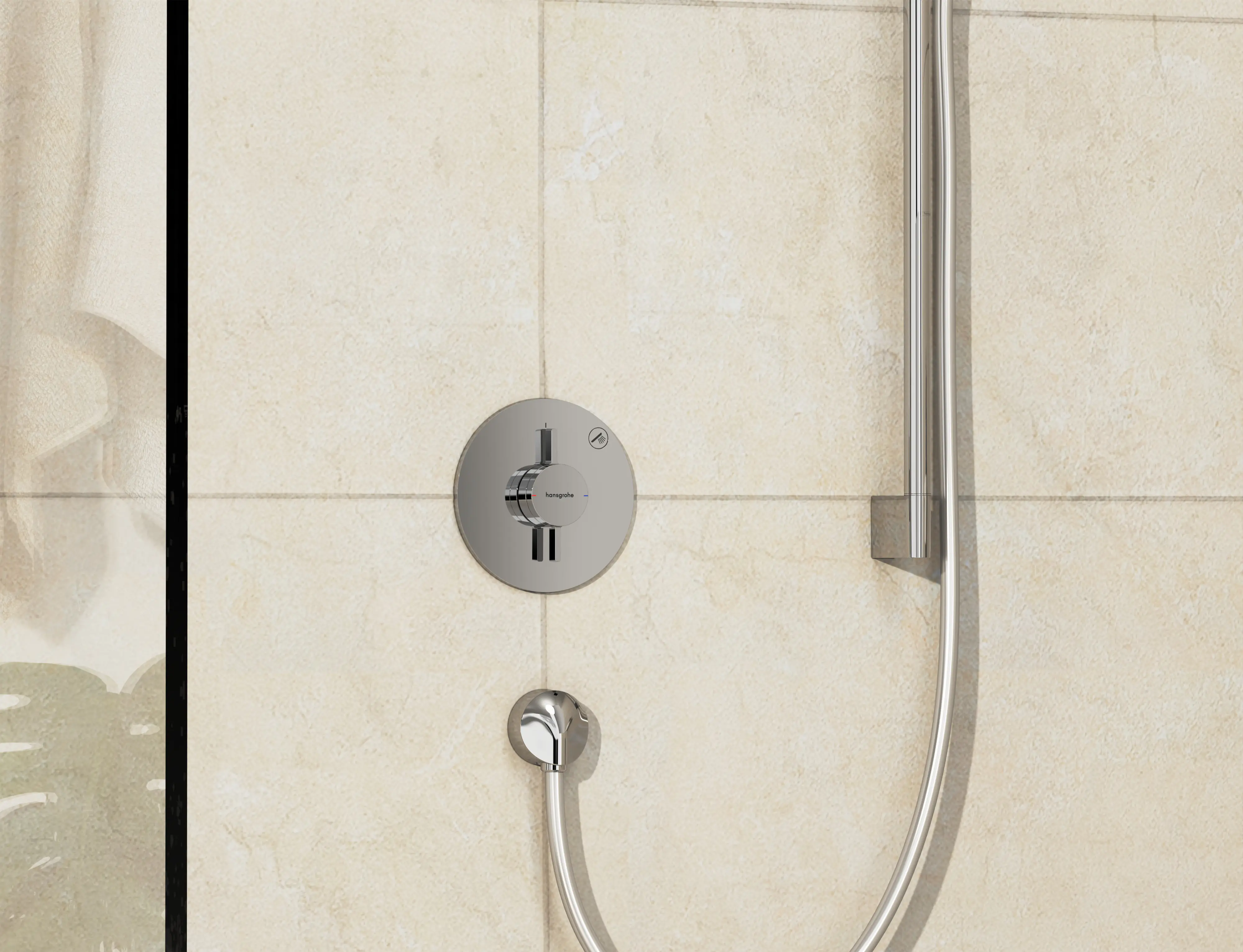 Hansgrohe Duscharmatur DuoTurn S Unterputz für 1 Verbraucher