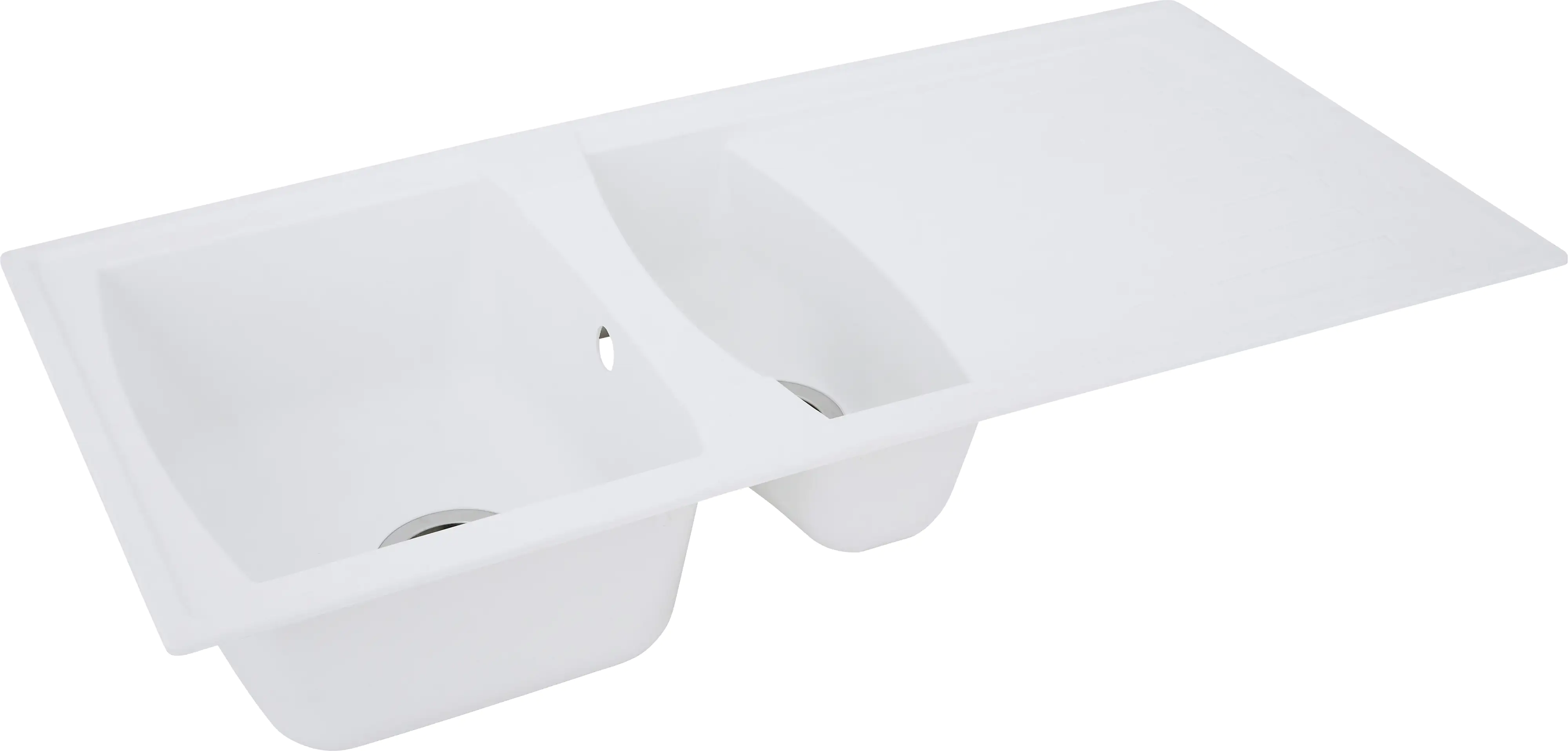respekta Mineralite Einbauspüle BOSTON100X50W