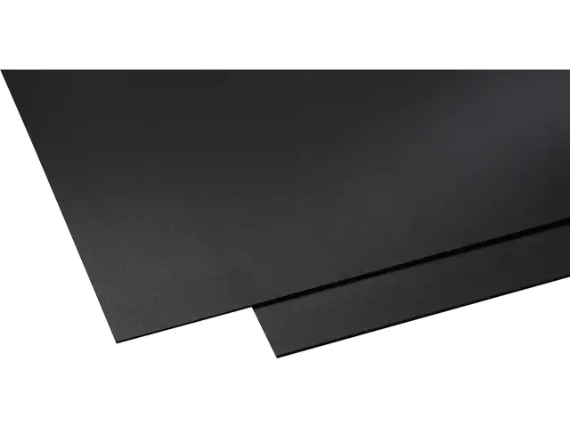 Gutta Hartschaumplatte 25 x 50 cm, 3 mm, schwarz