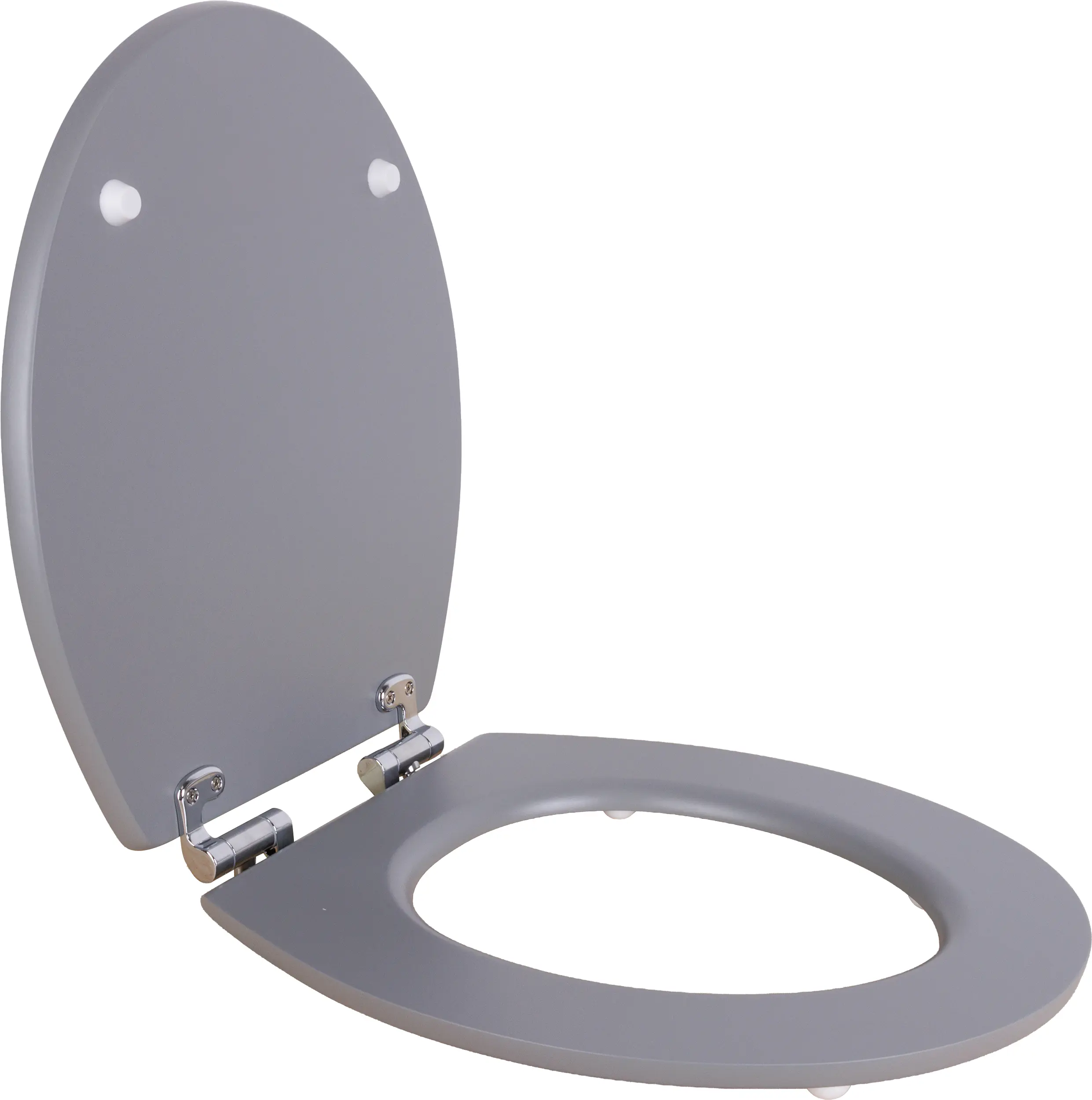Primaster WC-Sitz mit Absenkautomatik Betonoptik dunkelgrau