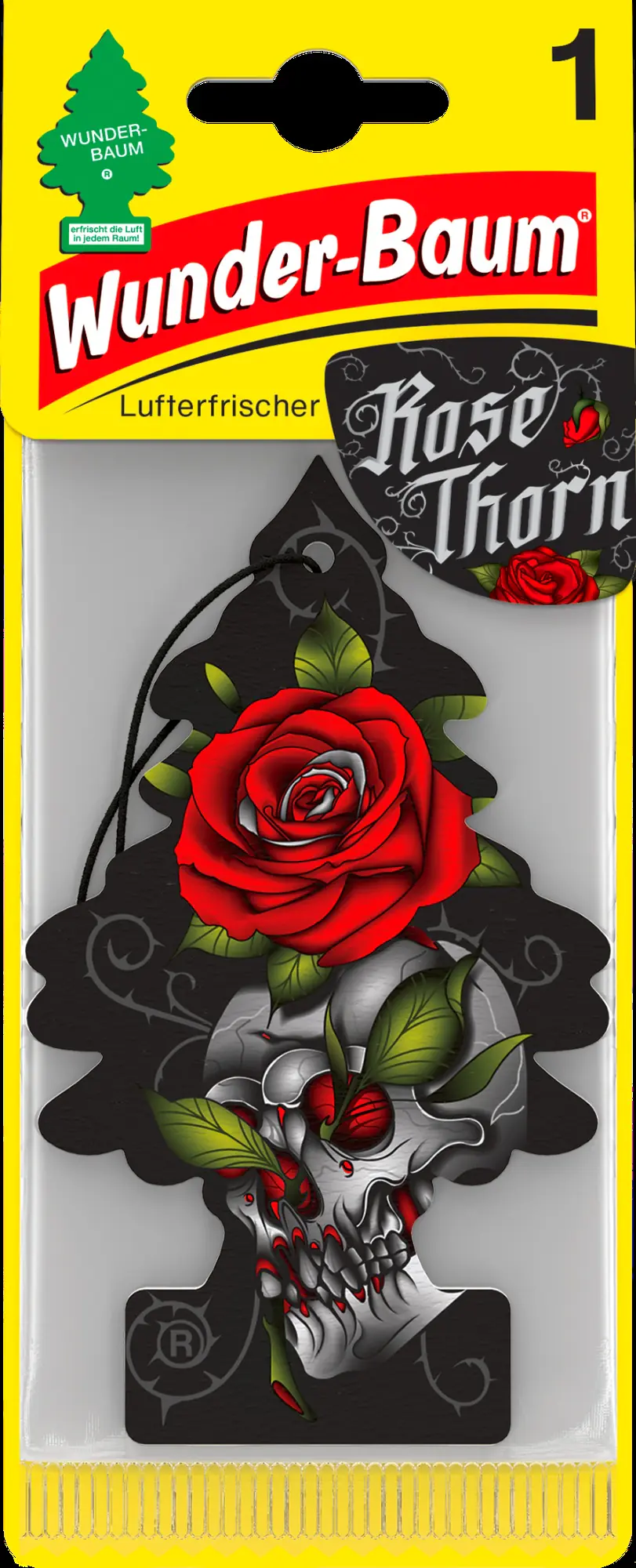Wunderbaum Papierlufterfrischer Rose Thorn 
