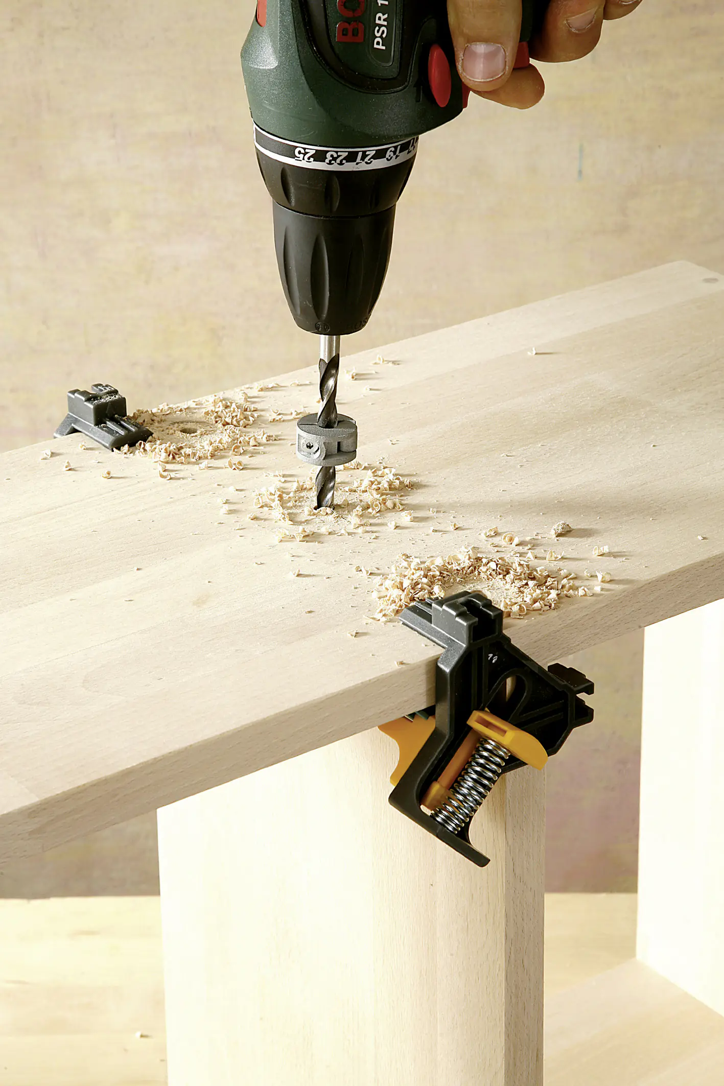 Wolfcraft Tiefenstopp 3-teilig Ø 6, 8, 10 mm