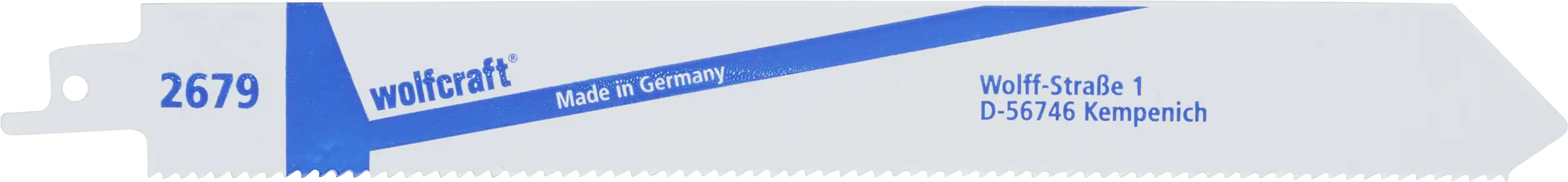 Wolfcraft Säbelsägeblatt 225 mm Bi-Metall