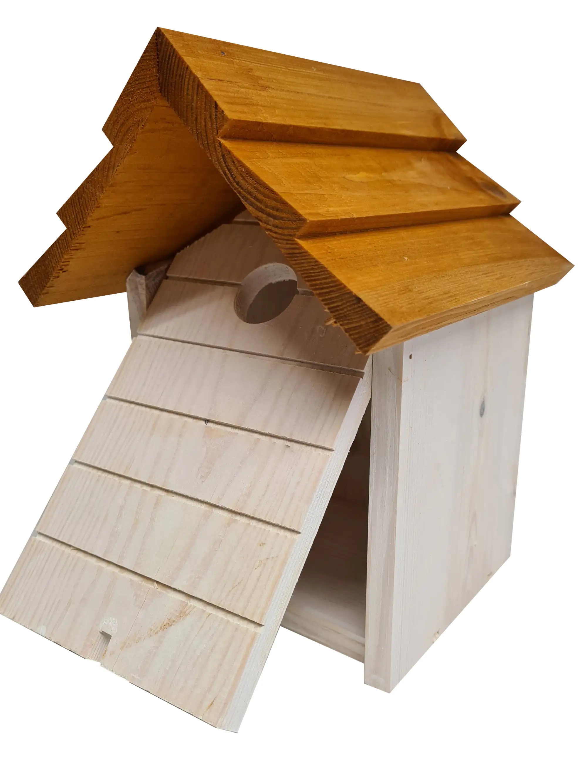 Nistkasten für Wildvögel Live Line 26 x 19,5 cm Einflugloch Ø 3 cm weiß
