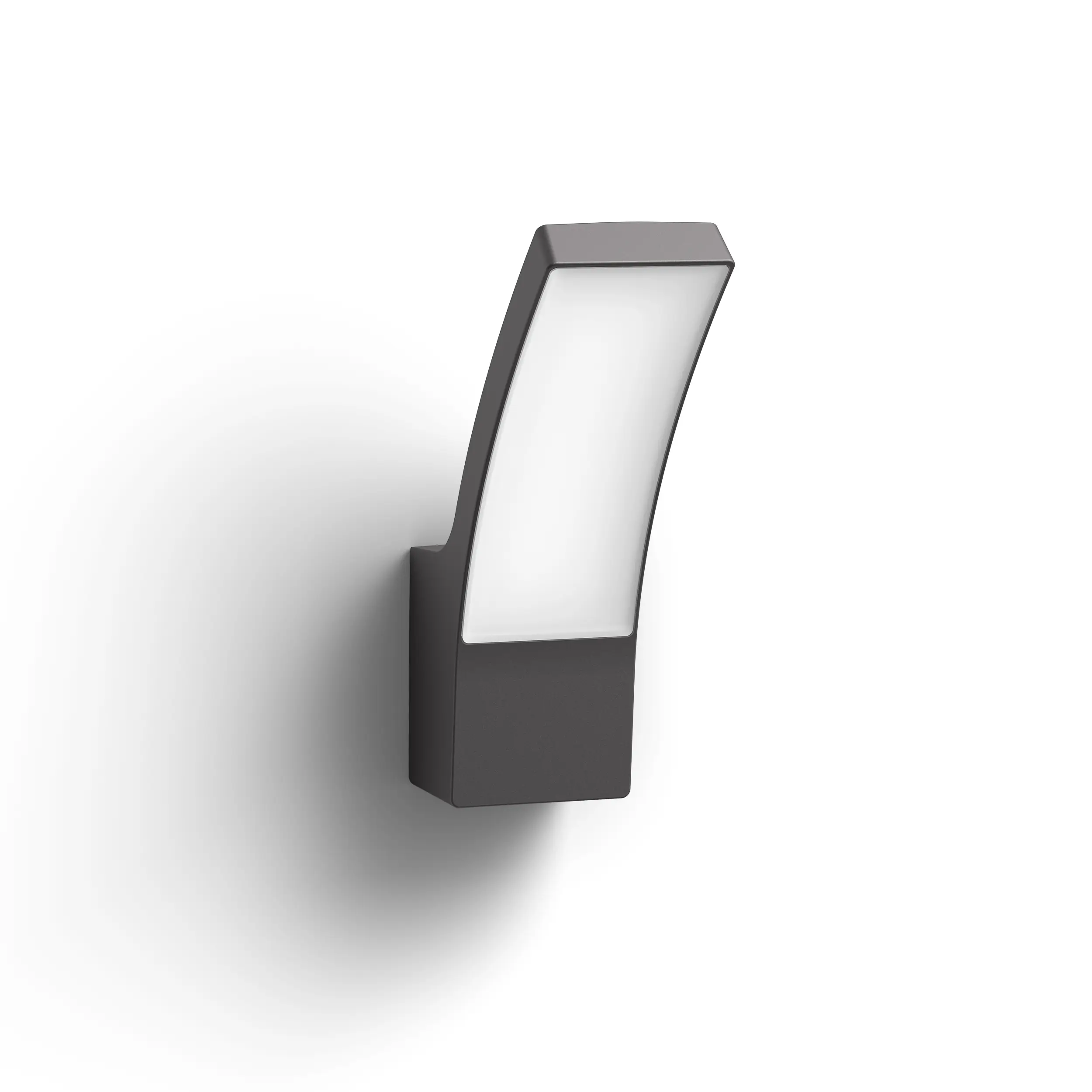 Philips LED Außenwandleuchte Splay anthrazit warmweiß